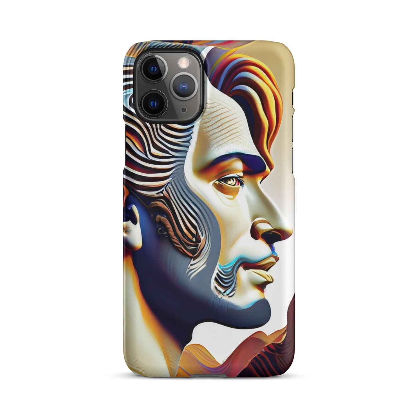 Snap case for iPhone® Kukloso Cubist Faces No 19 - Free Shipping