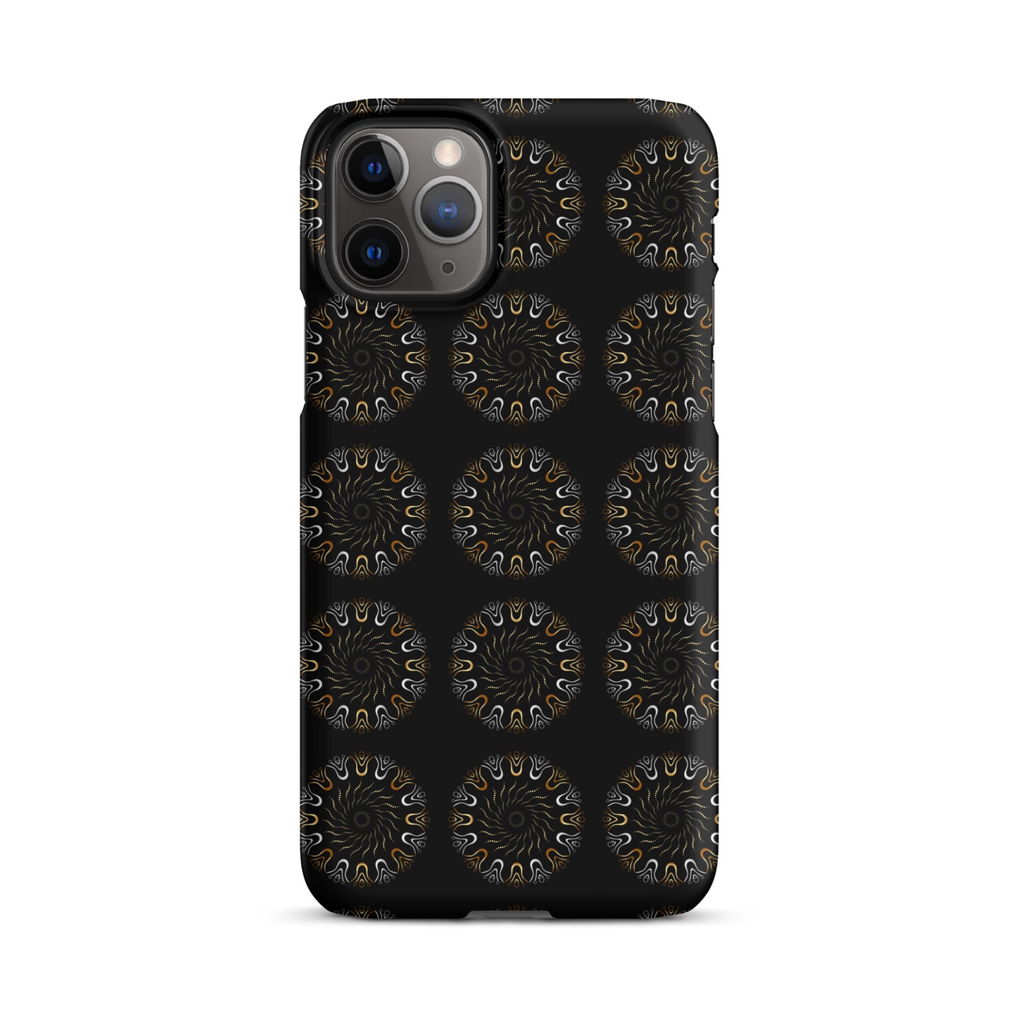 Snap case for iPhone®  Kukloso Mandala Pattern - Free Shipping