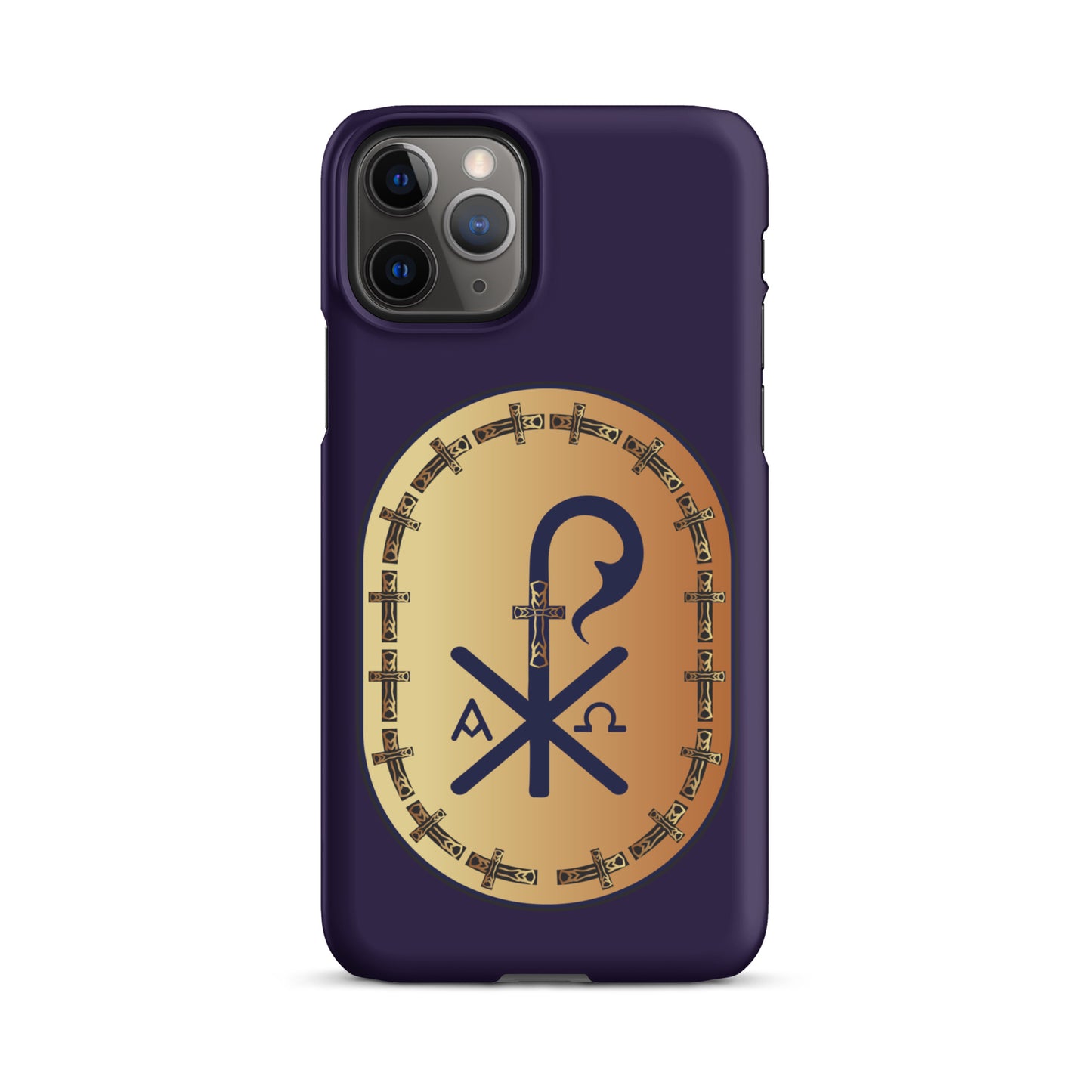 Snap case for iPhone® Kukloso CHI RO Christogram No 13 - Free Shipping