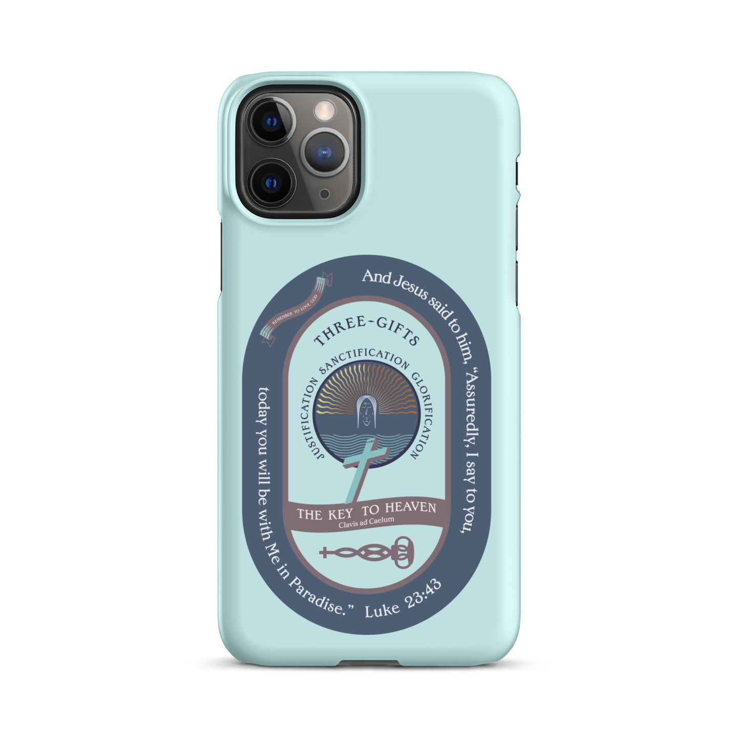 Snap case for iPhone® Kukloso Luke 23:43 - Free Shipping