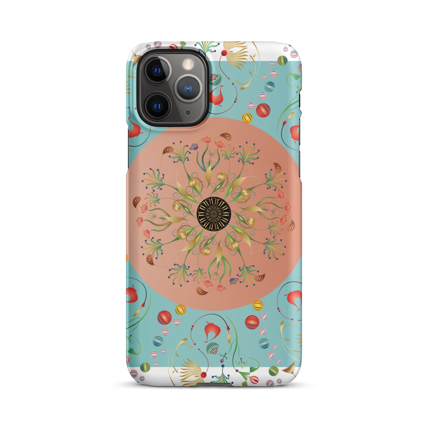 Snap case for iPhone® Kukloso Kuklos Mandala No 4390-A - Free Shipping