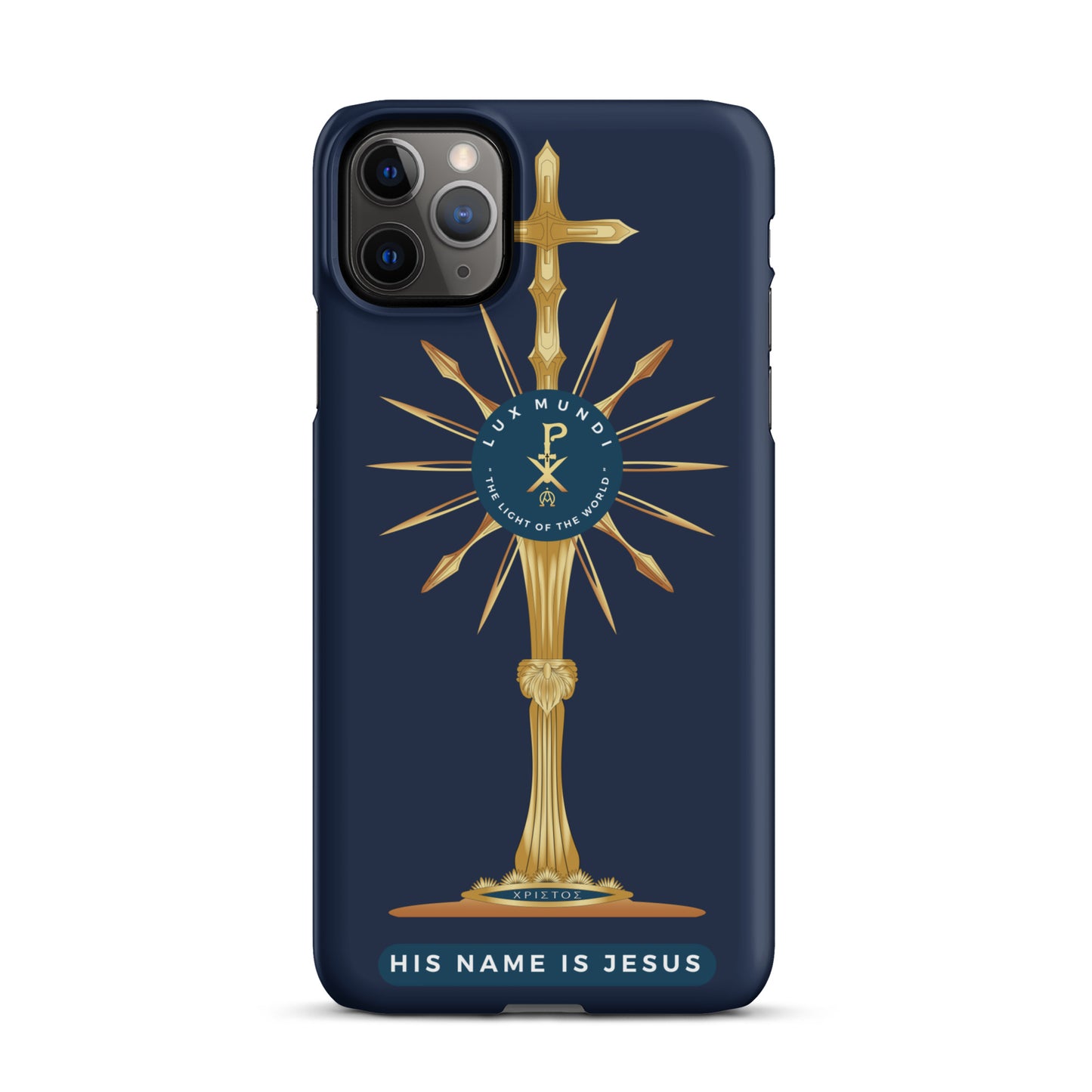 Snap case for iPhone® Kukloso LUX MUNDI 'Light of the World' - Free Shipping