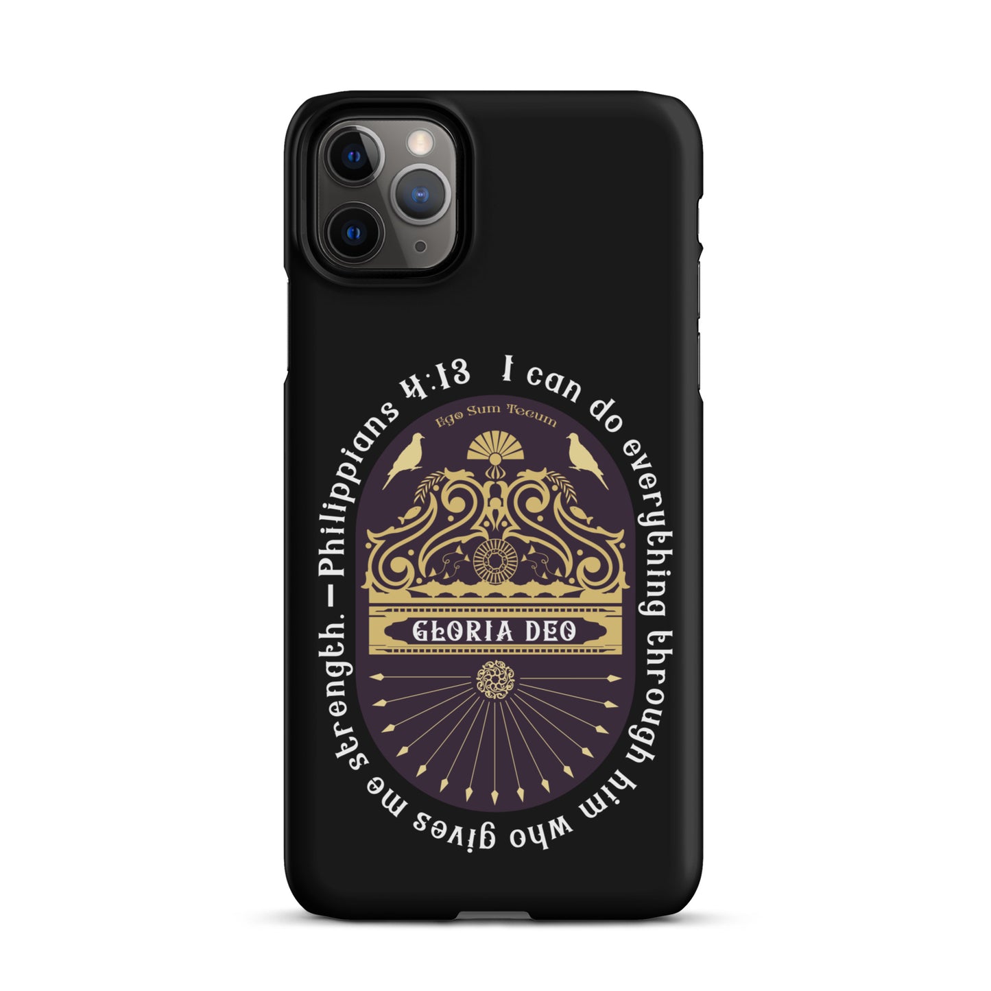 Snap case for iPhone® Kukloso Philippians 4:13 - Free Shipping