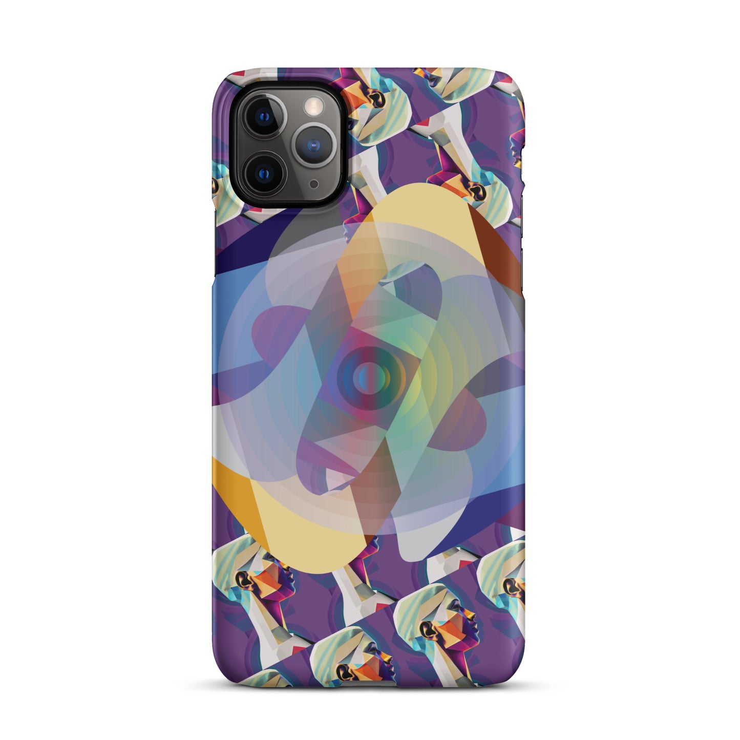 Snap case for iPhone® Kukloso Cubist Face Collage No 1 - Free Shipping