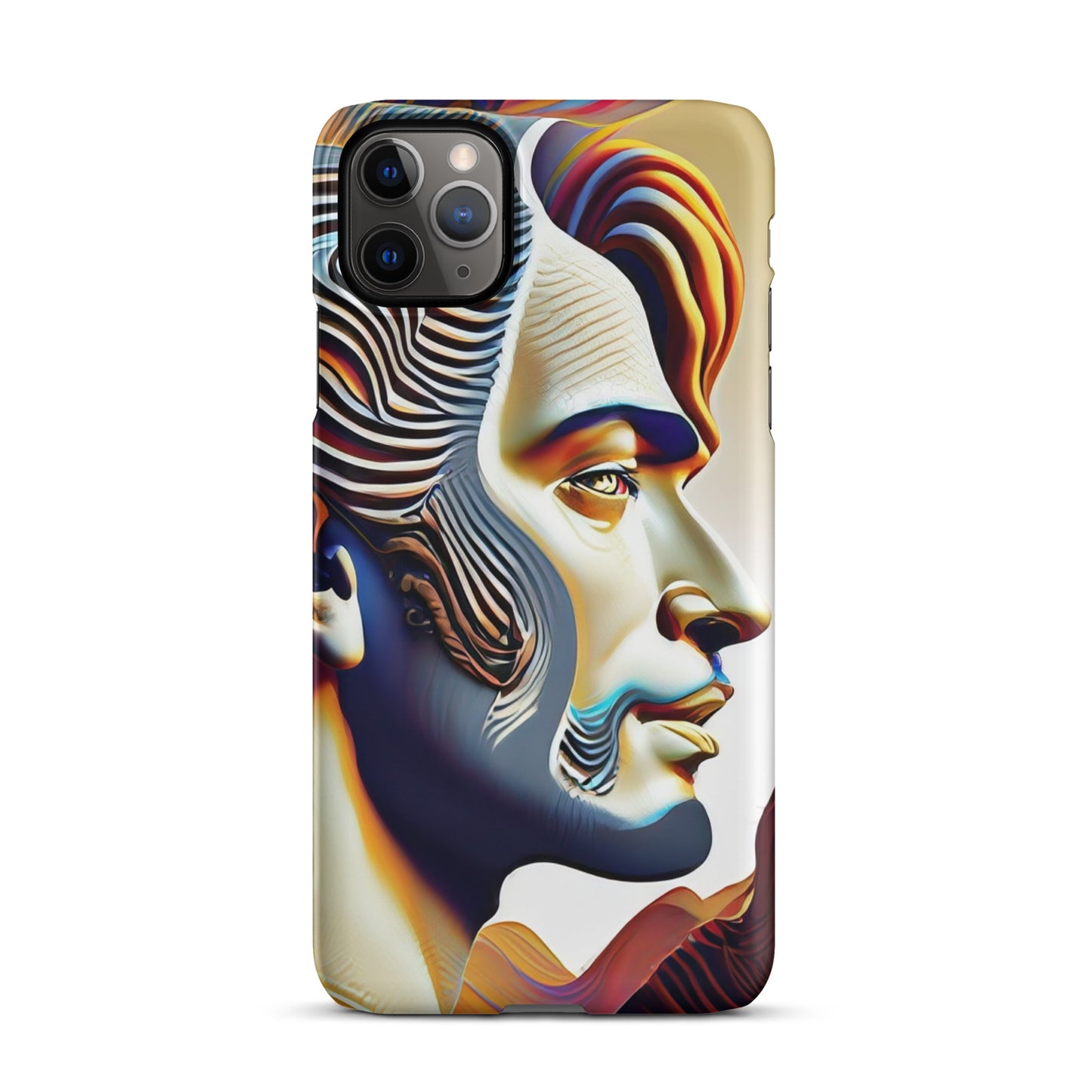 Snap case for iPhone® Kukloso Cubist Faces No 19 - Free Shipping