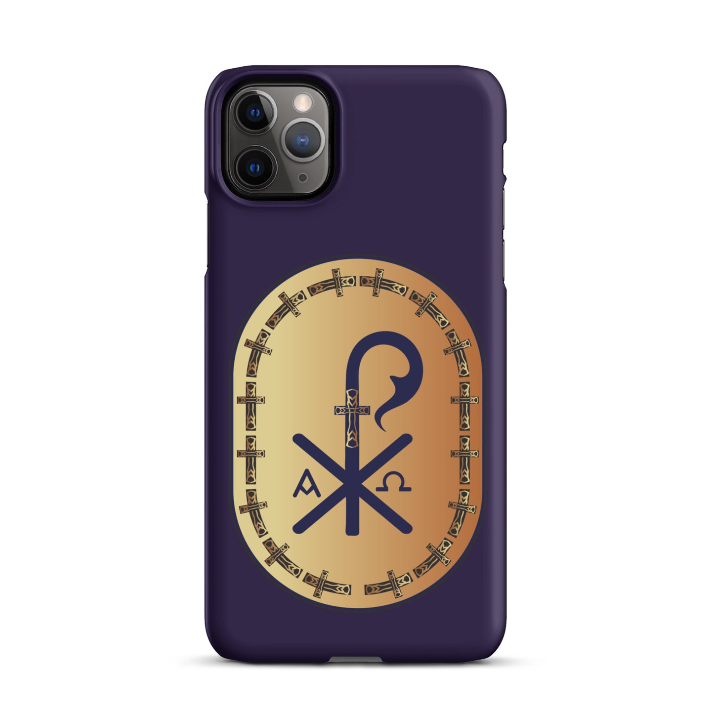 Snap case for iPhone® Kukloso CHI RO Christogram No 13 - Free Shipping