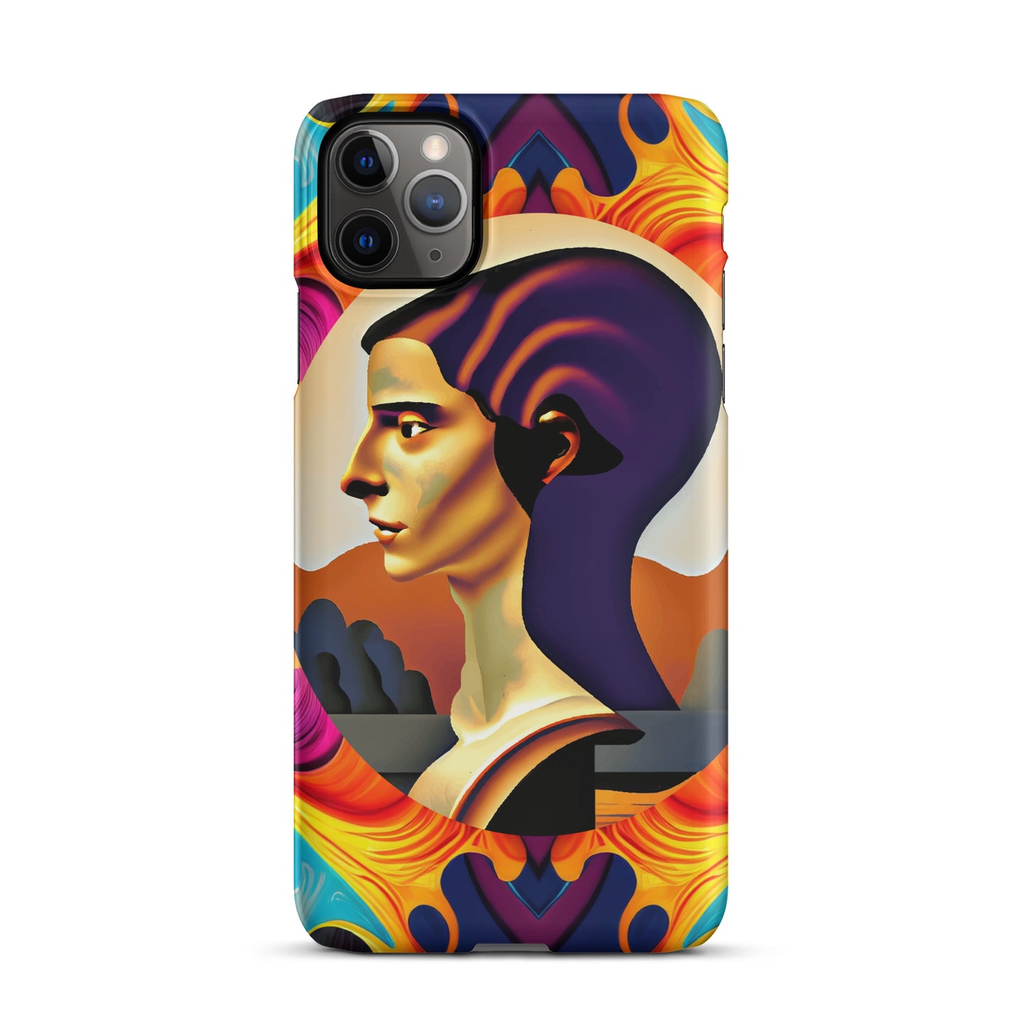 Snap case for iPhone® Kukloso Cubist Faces No 36 - Free Shipping