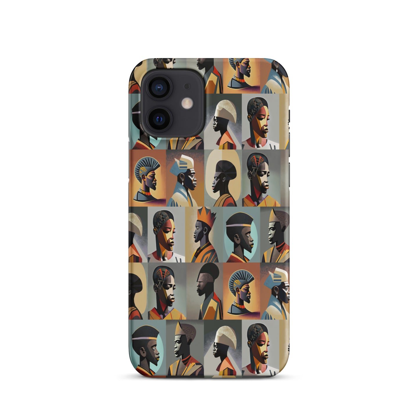 Snap case for iPhone® Kukloso Cubist Faces Collage No 24 - Free Shipping