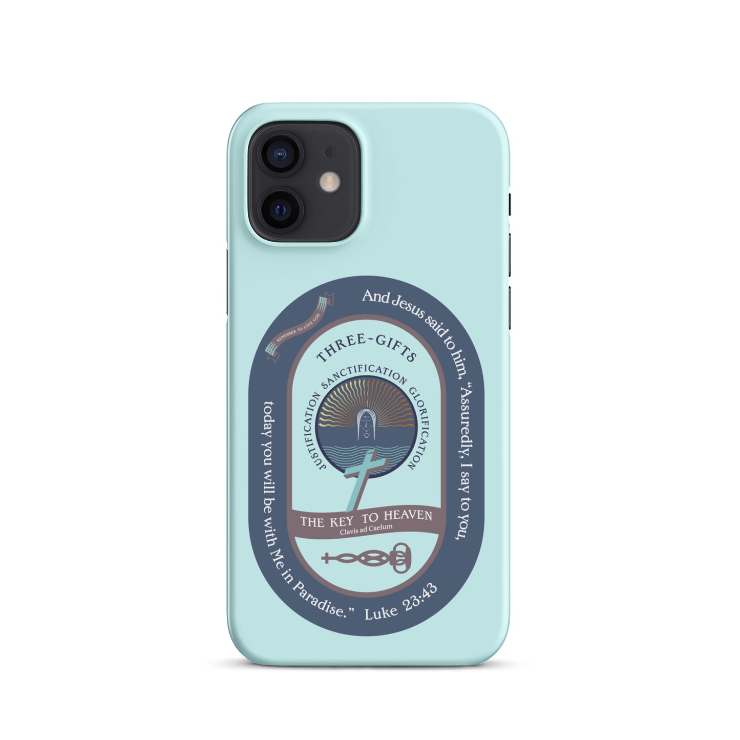 Snap case for iPhone® Kukloso Luke 23:43 - Free Shipping