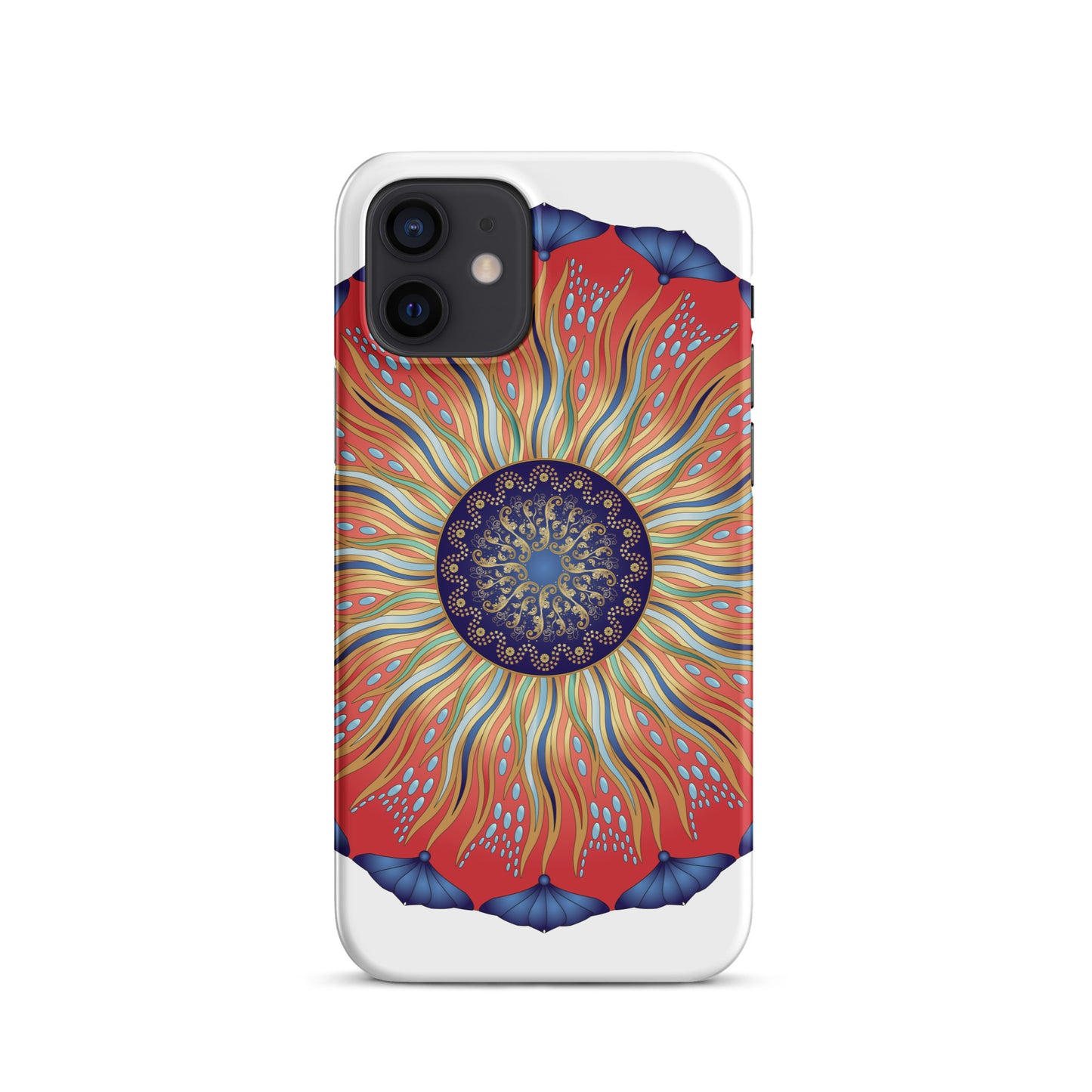 Snap case for iPhone® Kukloso Circularium Mandala No 2627 - Free Shipping