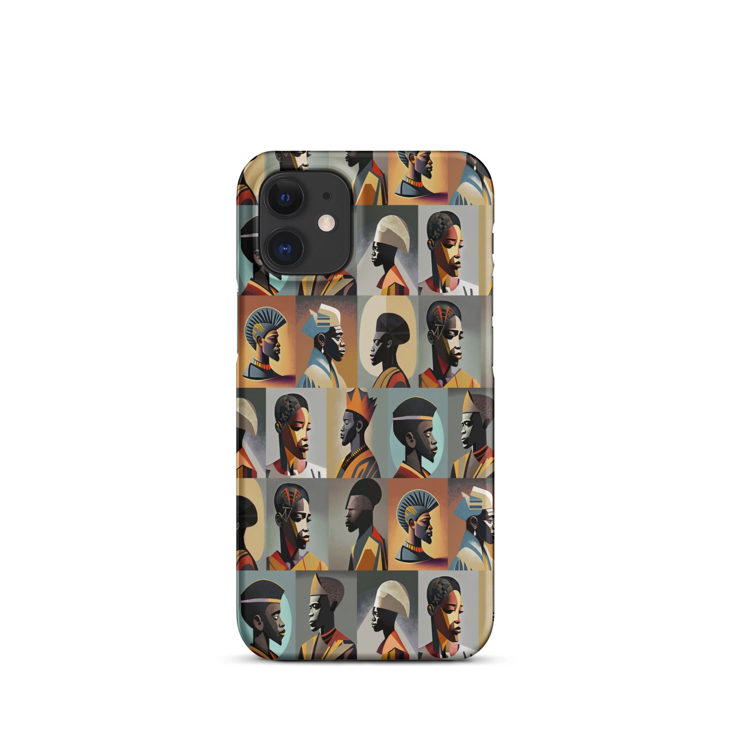 Snap case for iPhone® Kukloso Cubist Faces Collage No 24 - Free Shipping