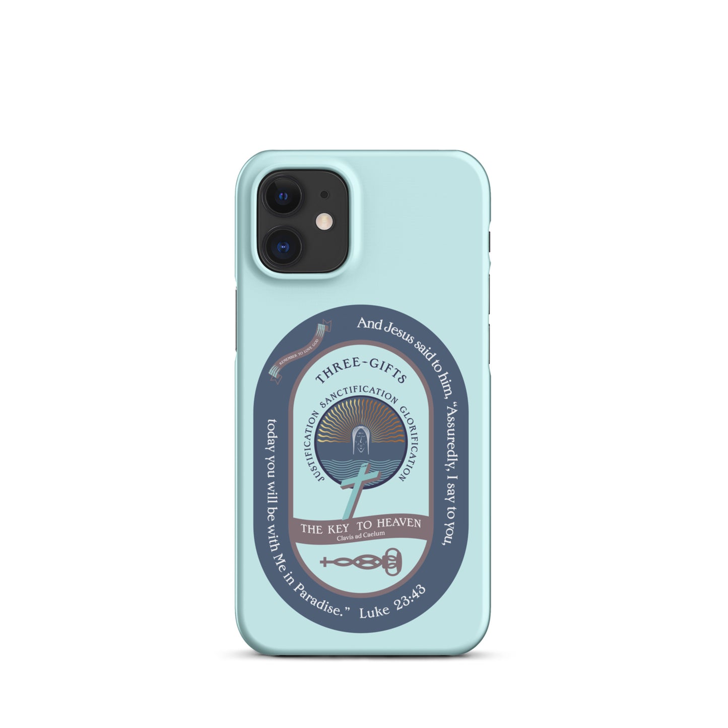 Snap case for iPhone® Kukloso Luke 23:43 - Free Shipping