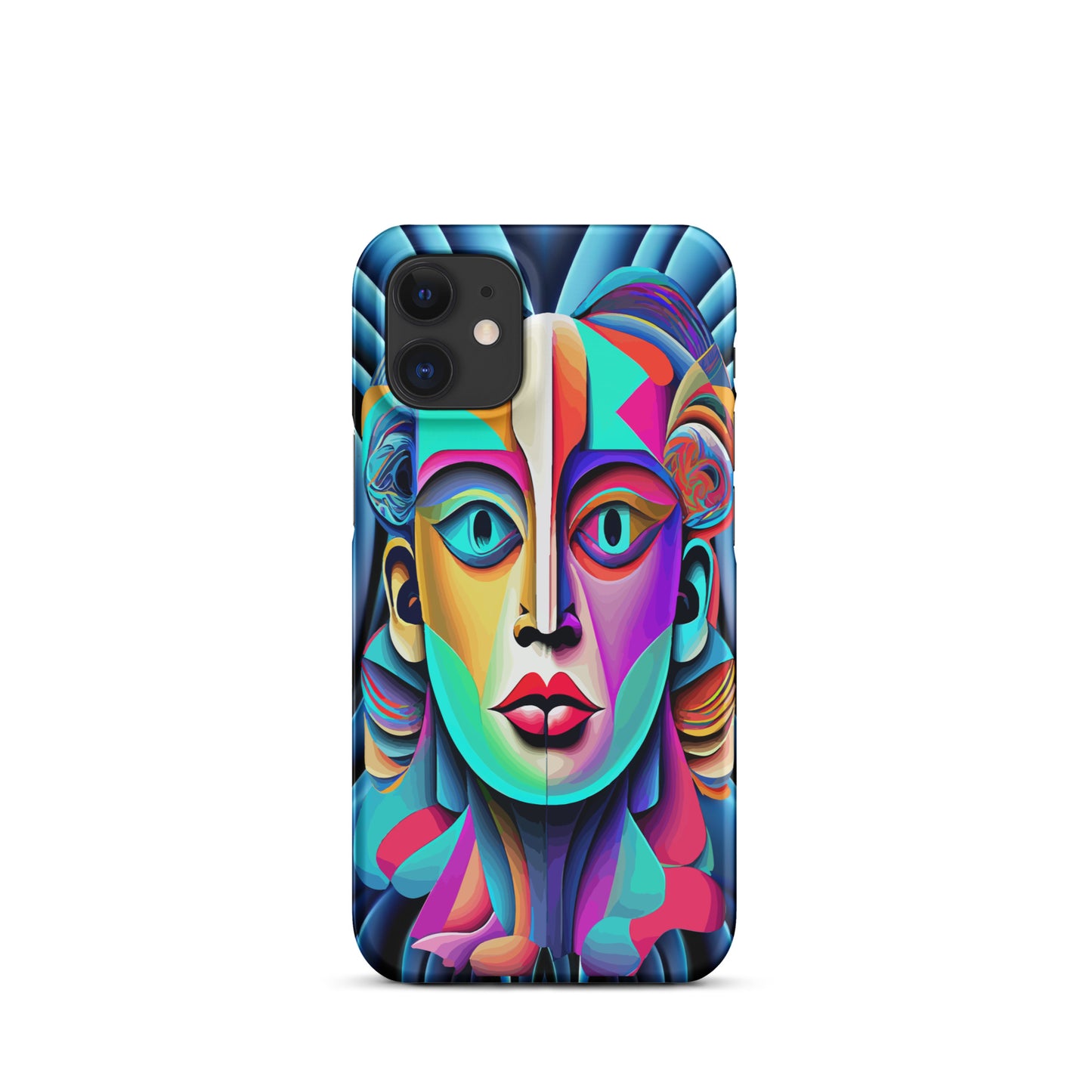 Snap case for iPhone® Kukloso Cubist Faces No 39 - Free Shipping