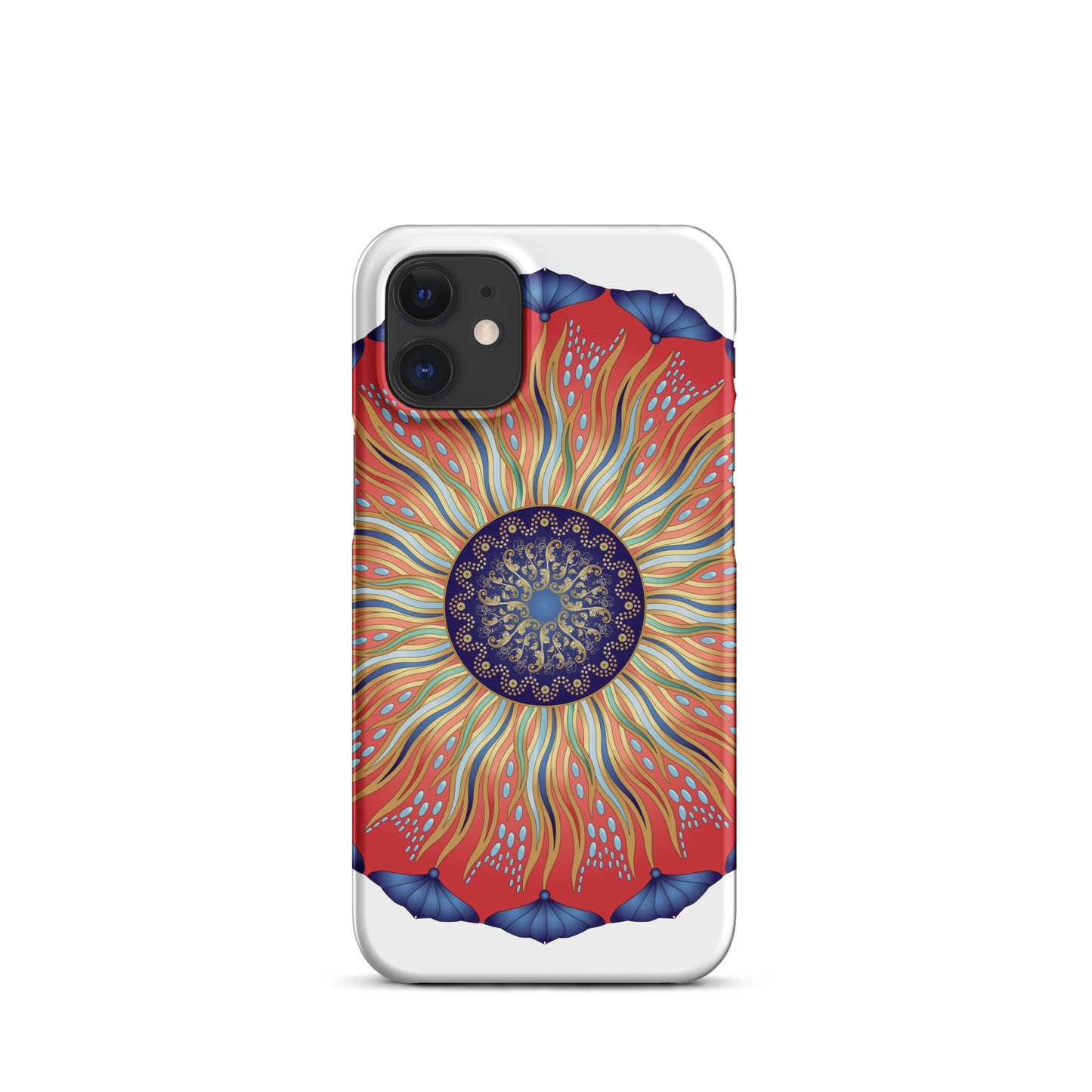 Snap case for iPhone® Kukloso Circularium Mandala No 2627 - Free Shipping