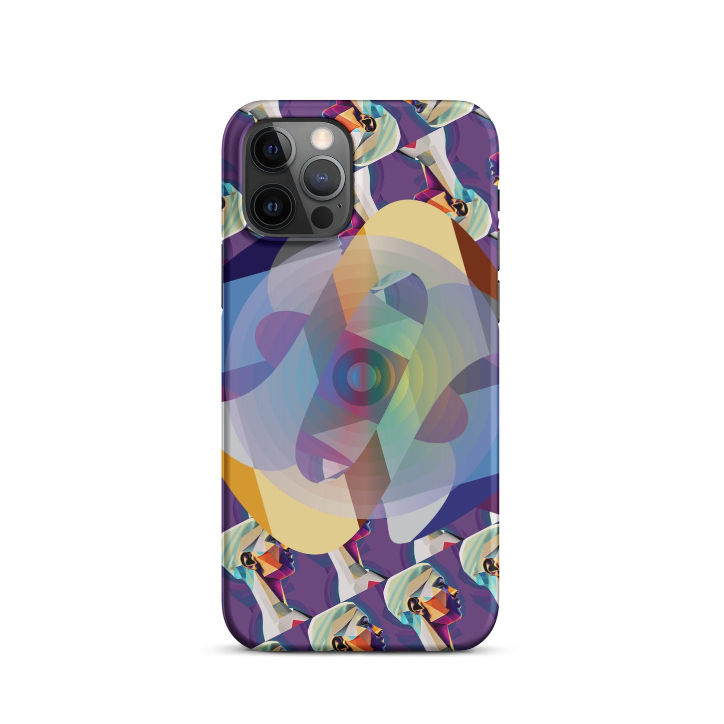 Snap case for iPhone® Kukloso Cubist Face Collage No 1 - Free Shipping