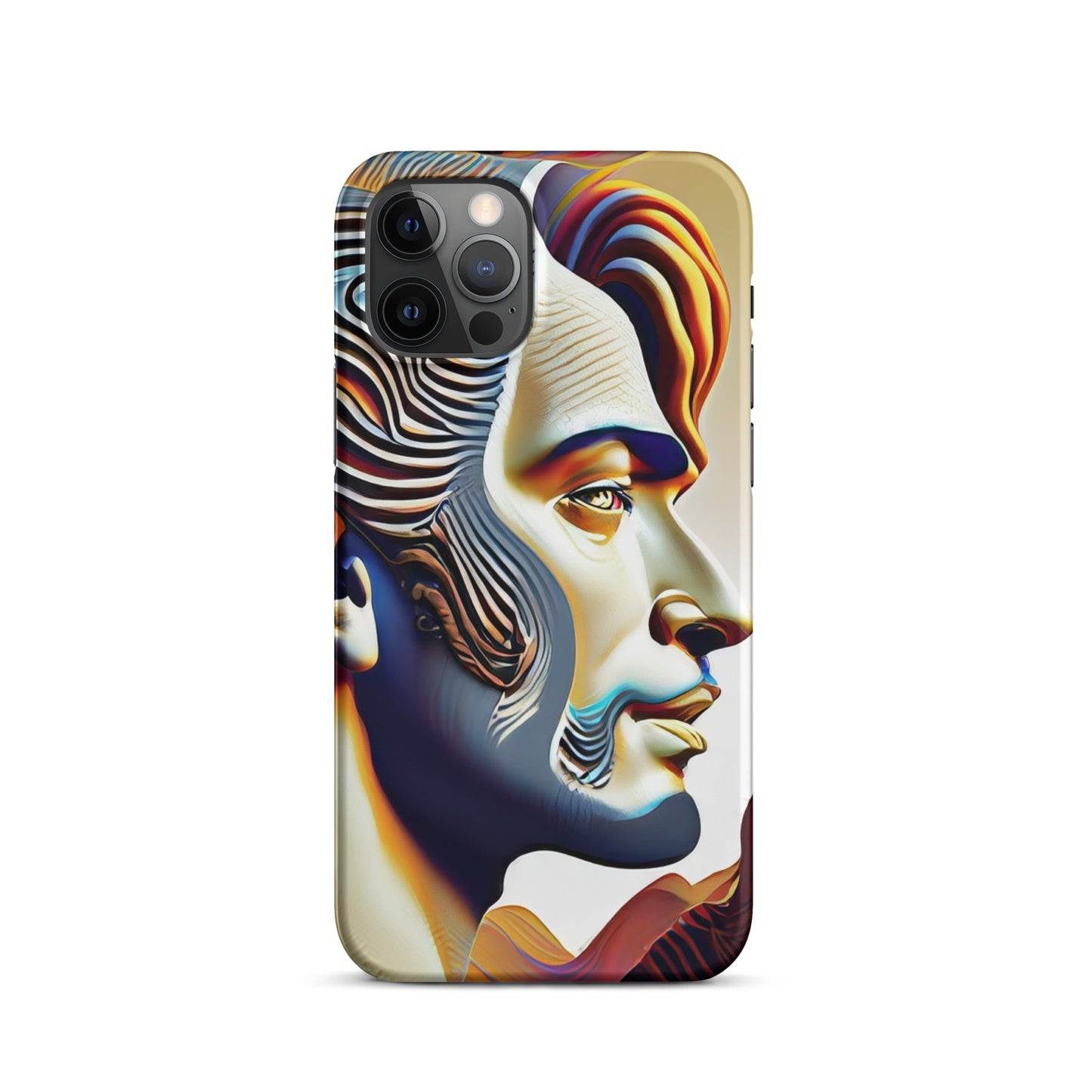 Snap case for iPhone® Kukloso Cubist Faces No 19 - Free Shipping