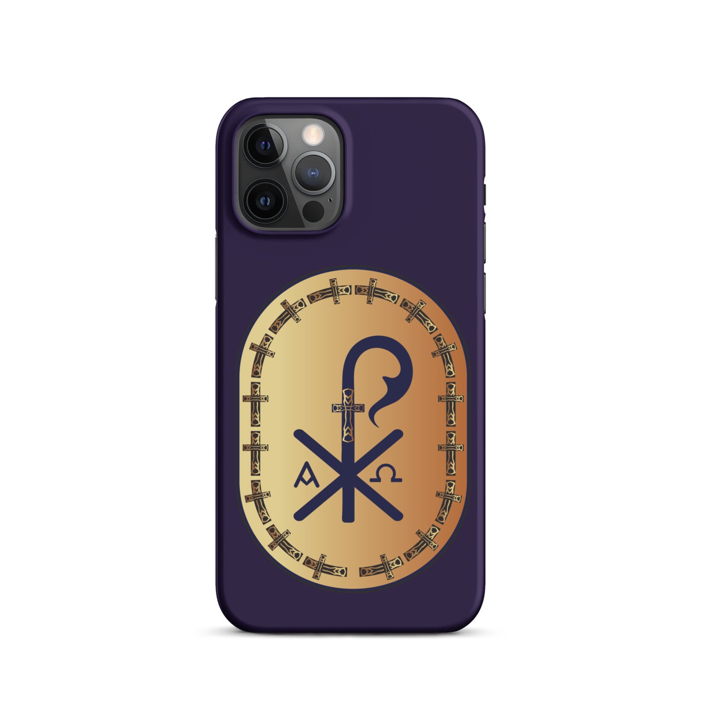 Snap case for iPhone® Kukloso CHI RO Christogram No 13 - Free Shipping