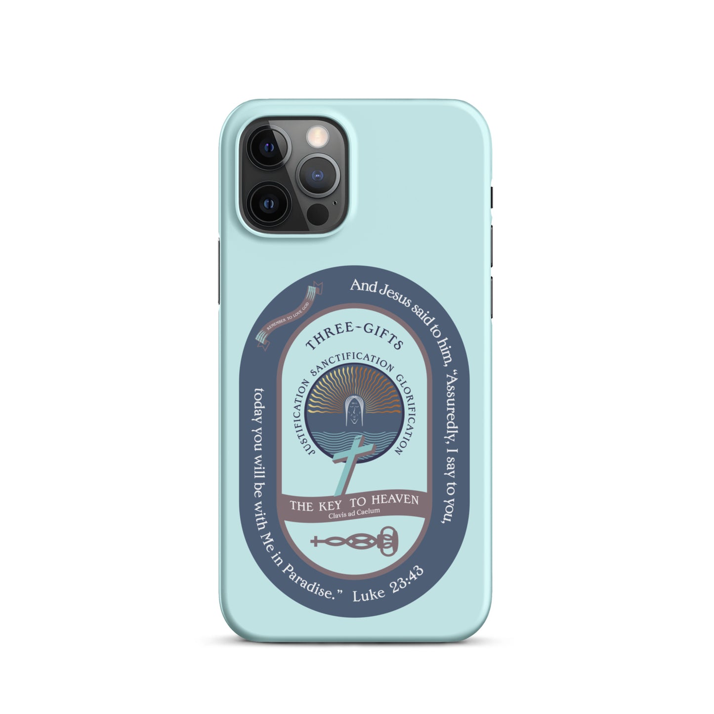 Snap case for iPhone® Kukloso Luke 23:43 - Free Shipping