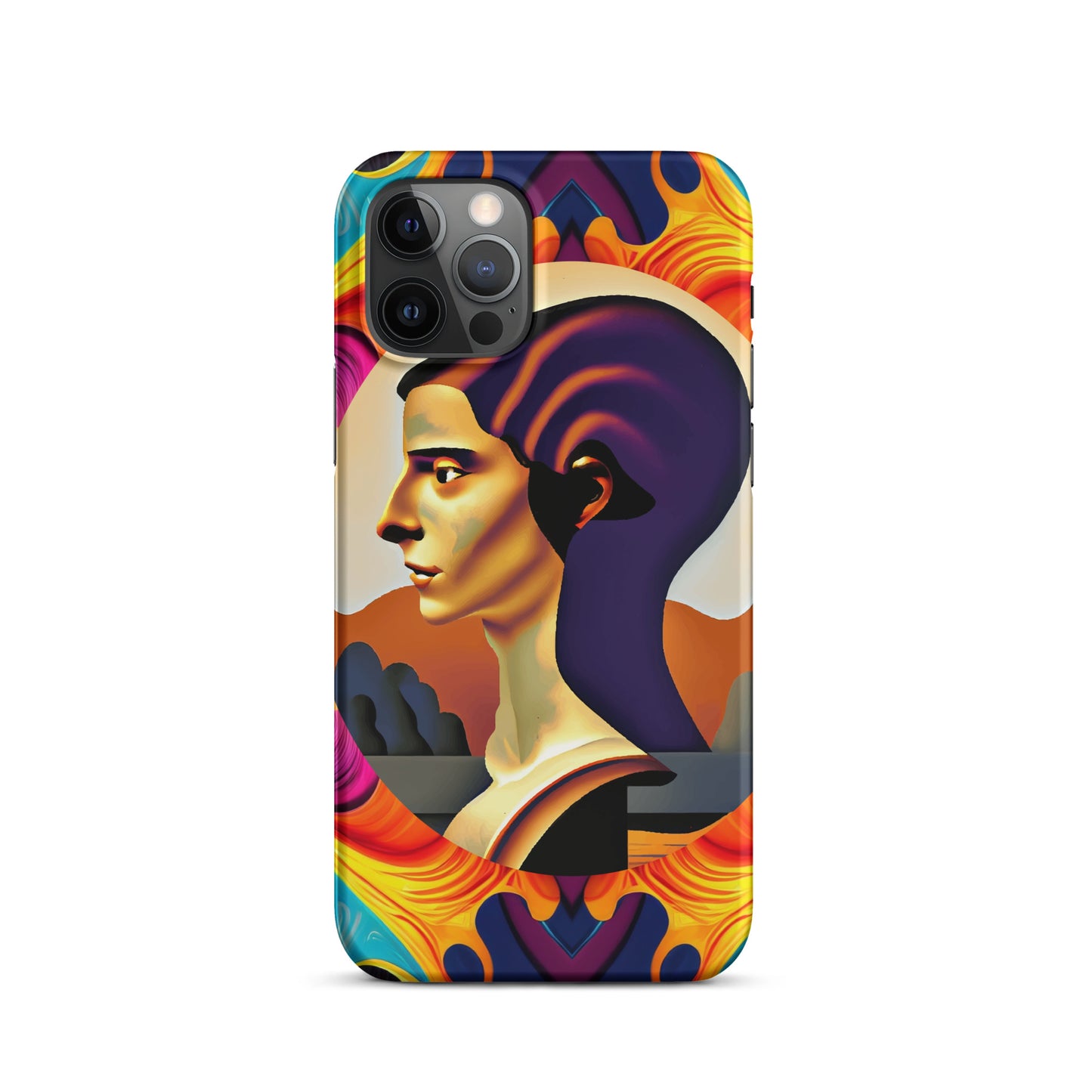 Snap case for iPhone® Kukloso Cubist Faces No 36 - Free Shipping