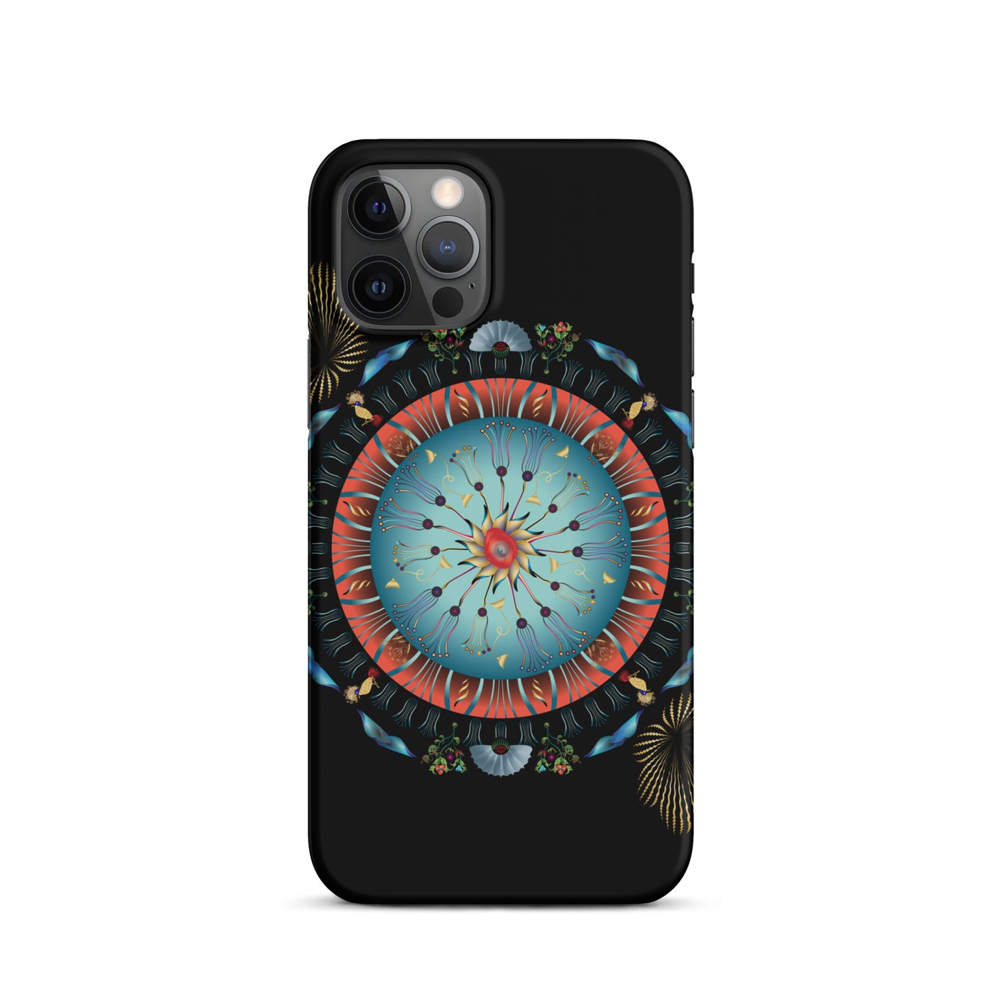 Snap case for iPhone® Kukloso OVC Mandala No 3136 - Free Shipping