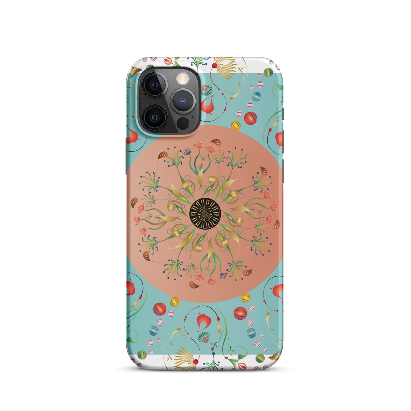 Snap case for iPhone® Kukloso Kuklos Mandala No 4390-A - Free Shipping