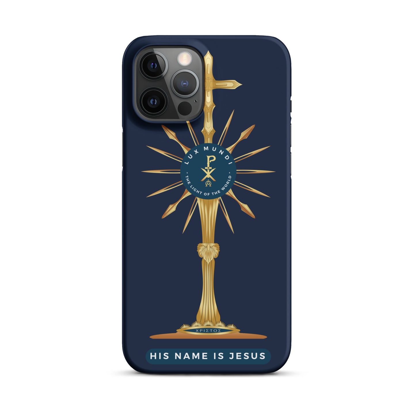 Snap case for iPhone® Kukloso LUX MUNDI 'Light of the World' - Free Shipping