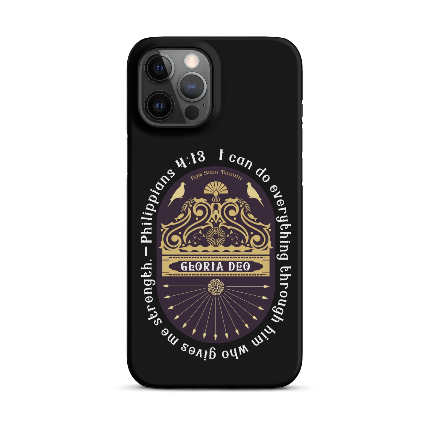 Snap case for iPhone® Kukloso Philippians 4:13 - Free Shipping