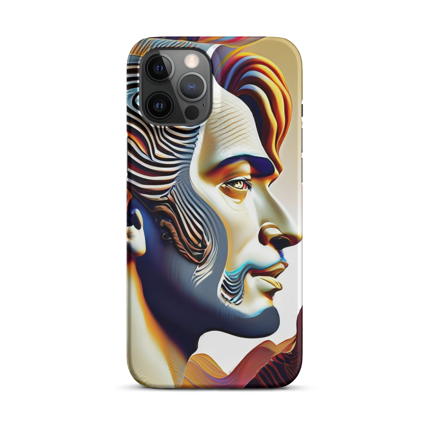 Snap case for iPhone® Kukloso Cubist Faces No 19 - Free Shipping