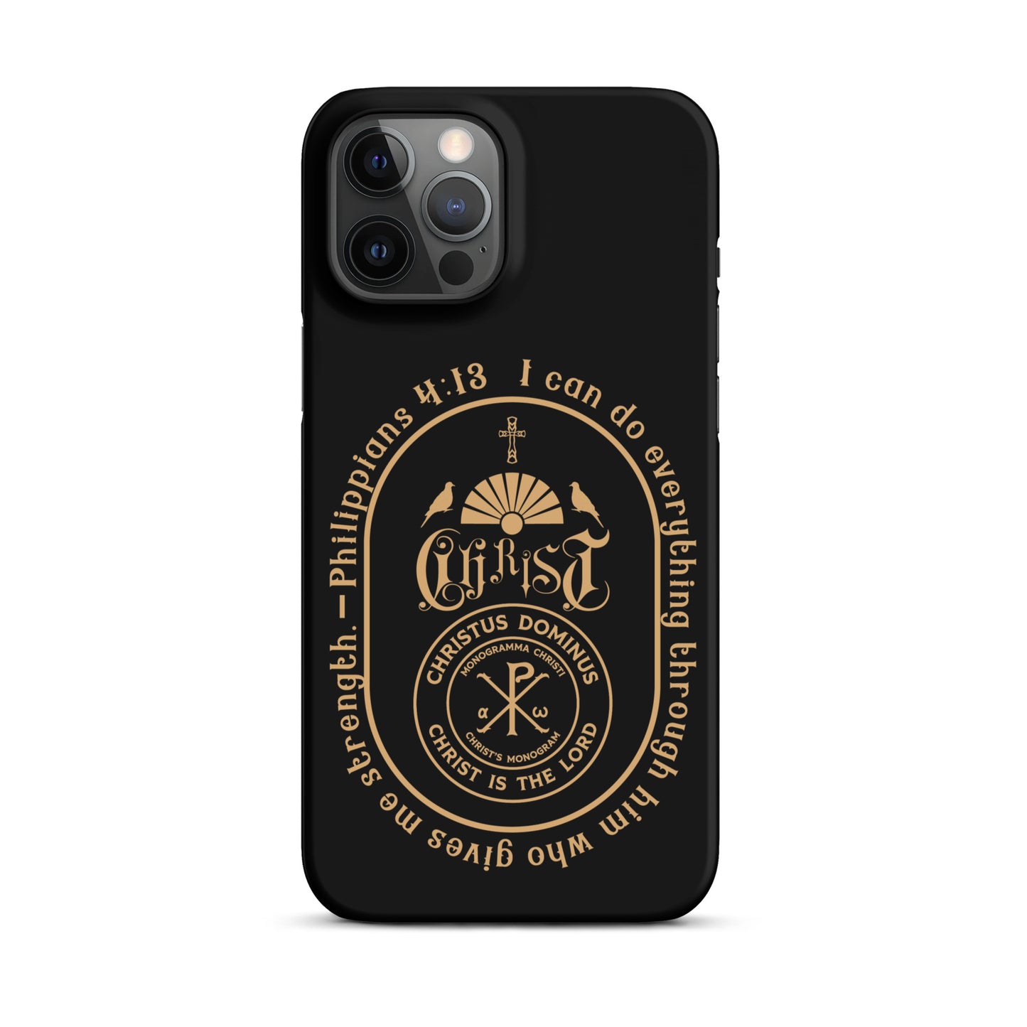 Snap case for iPhone® Kukloso Phillipians 4:13 A - Free Shipping