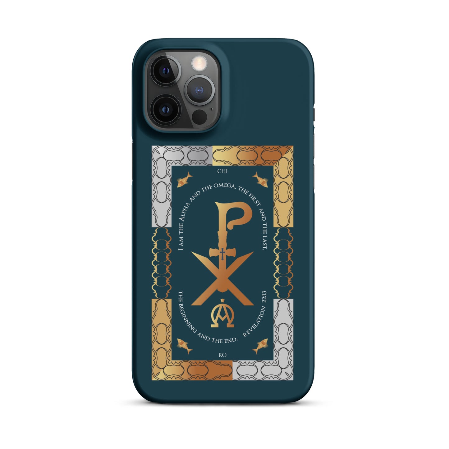 Snap case for iPhone® Kukloso CHI RO Christogram No 19 - Free Shipping