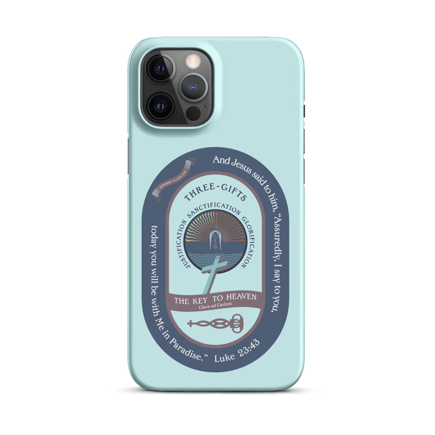 Snap case for iPhone® Kukloso Luke 23:43 - Free Shipping