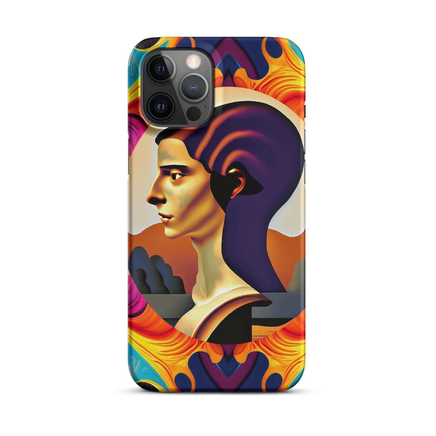 Snap case for iPhone® Kukloso Cubist Faces No 36 - Free Shipping