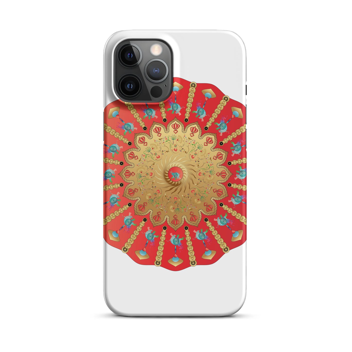 Snap case for iPhone® Kukloso Complexical Mandala No 3898 - Free Shipping