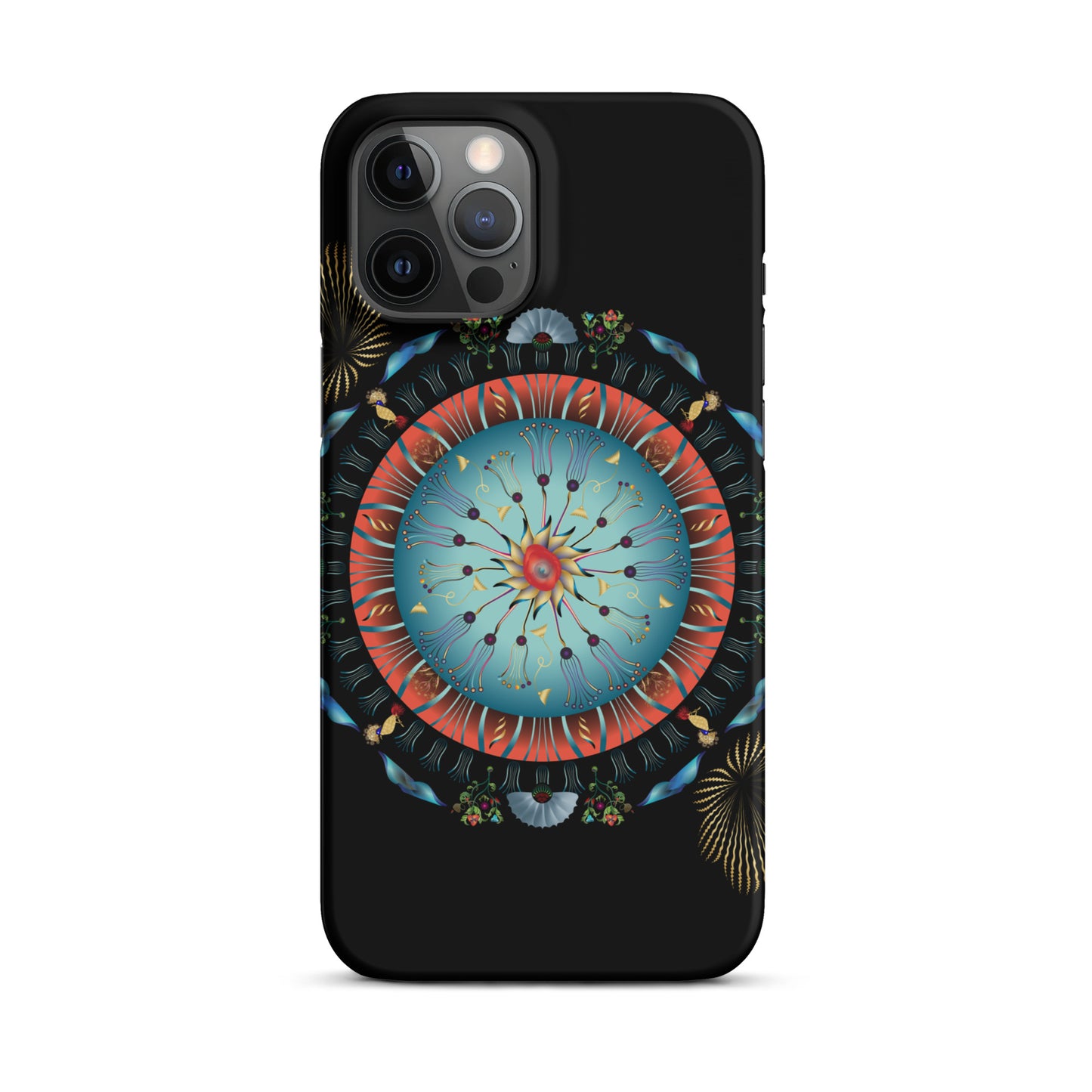 Snap case for iPhone® Kukloso OVC Mandala No 3136 - Free Shipping