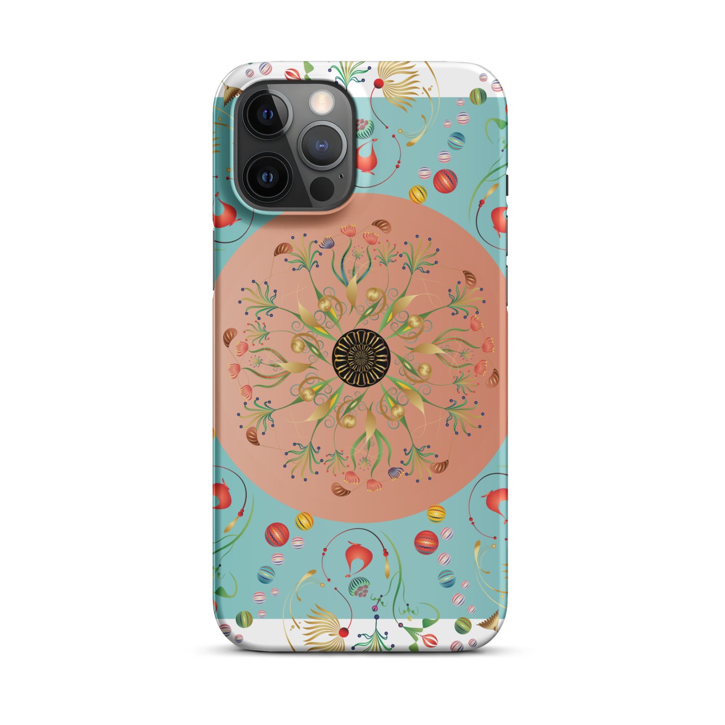 Snap case for iPhone® Kukloso Kuklos Mandala No 4390-A - Free Shipping