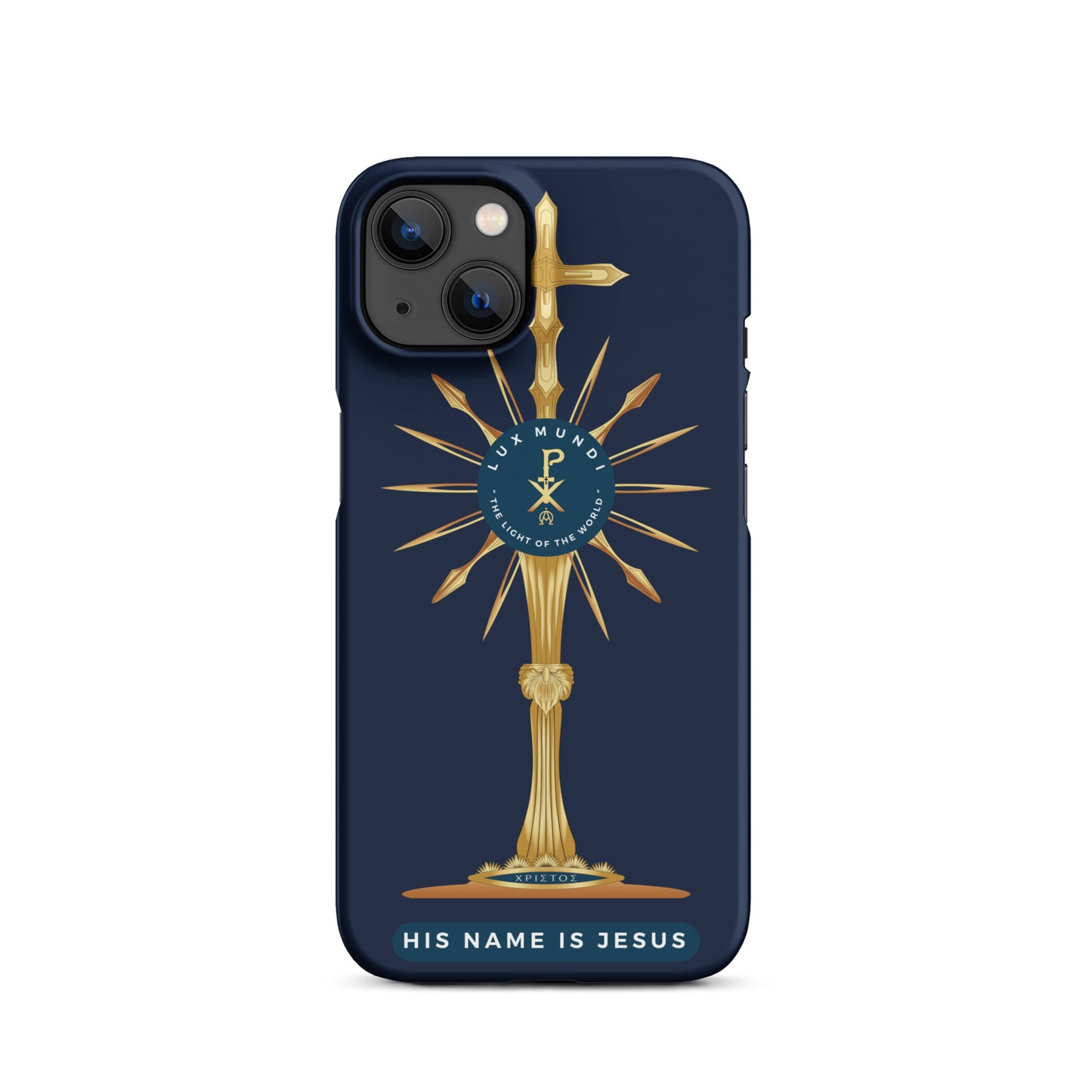 Snap case for iPhone® Kukloso LUX MUNDI 'Light of the World' - Free Shipping