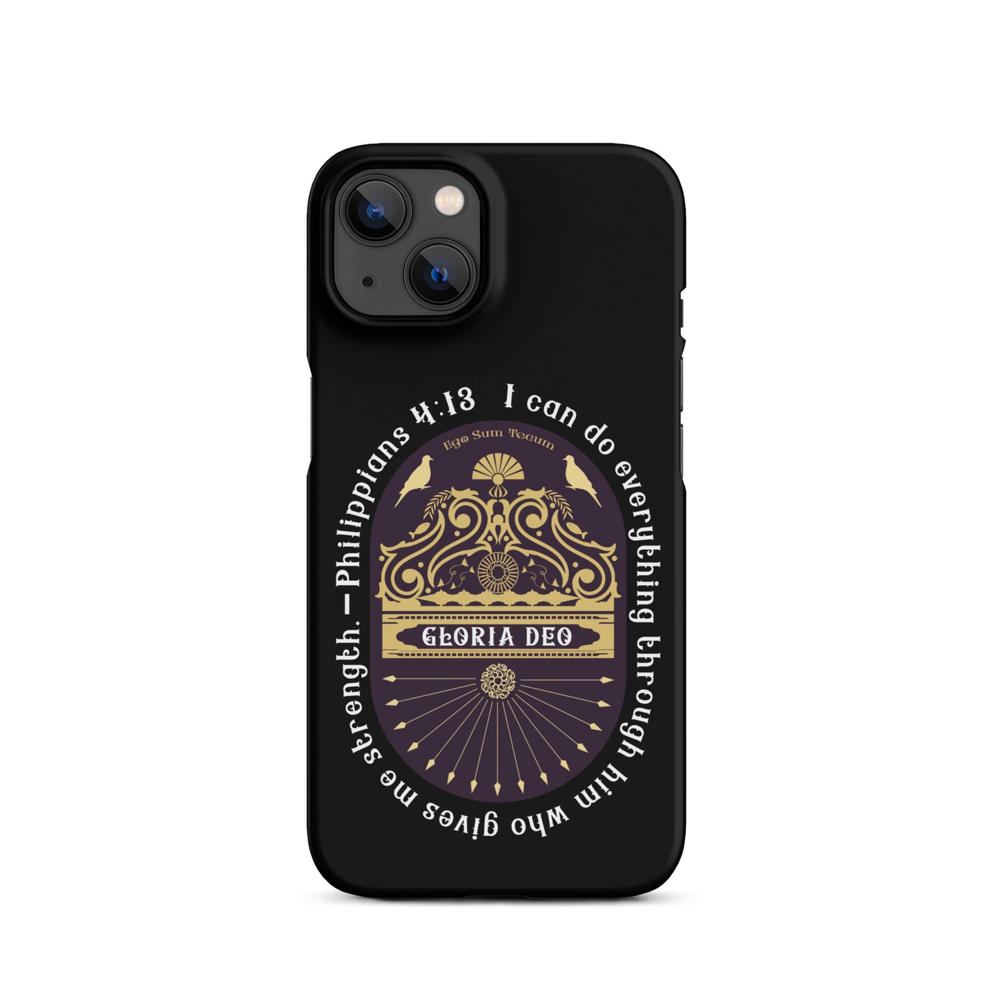 Snap case for iPhone® Kukloso Philippians 4:13 - Free Shipping