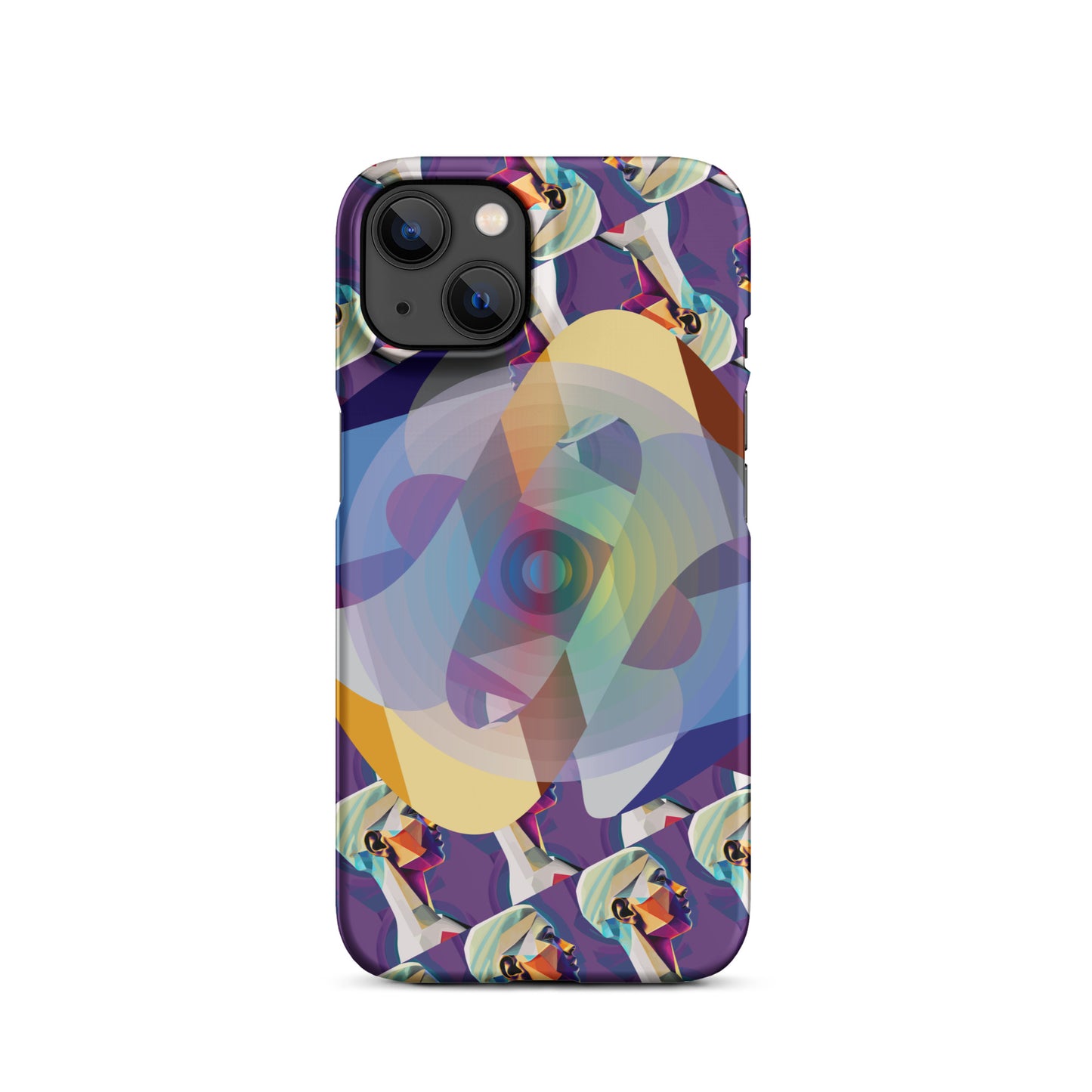 Snap case for iPhone® Kukloso Cubist Face Collage No 1 - Free Shipping