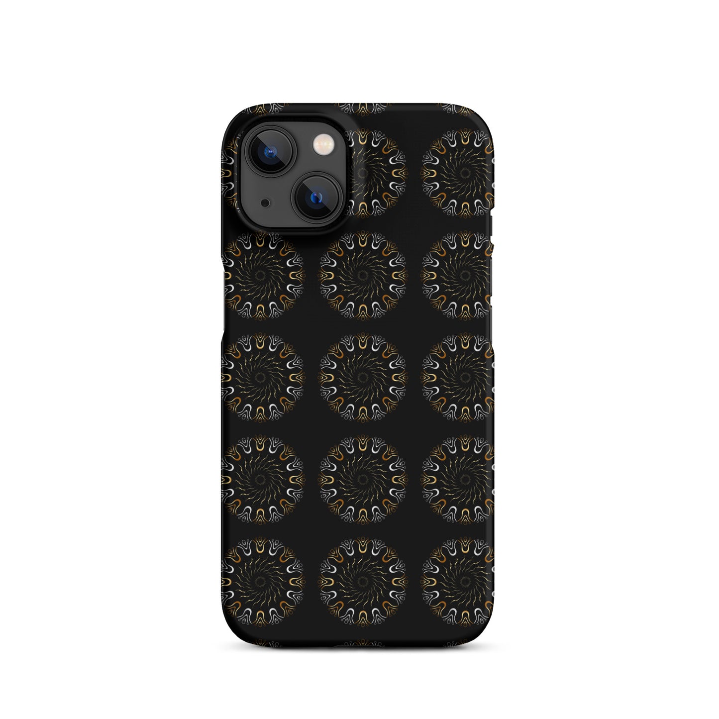 Snap case for iPhone®  Kukloso Mandala Pattern - Free Shipping