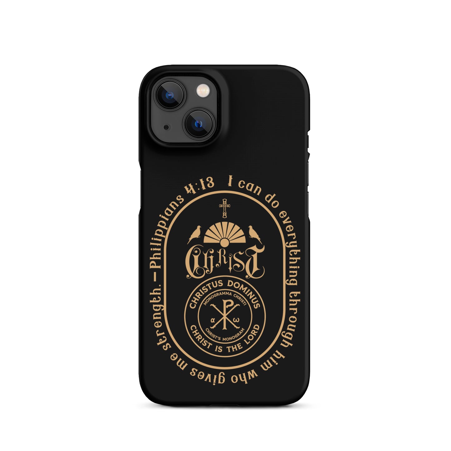 Snap case for iPhone® Kukloso Phillipians 4:13 A - Free Shipping