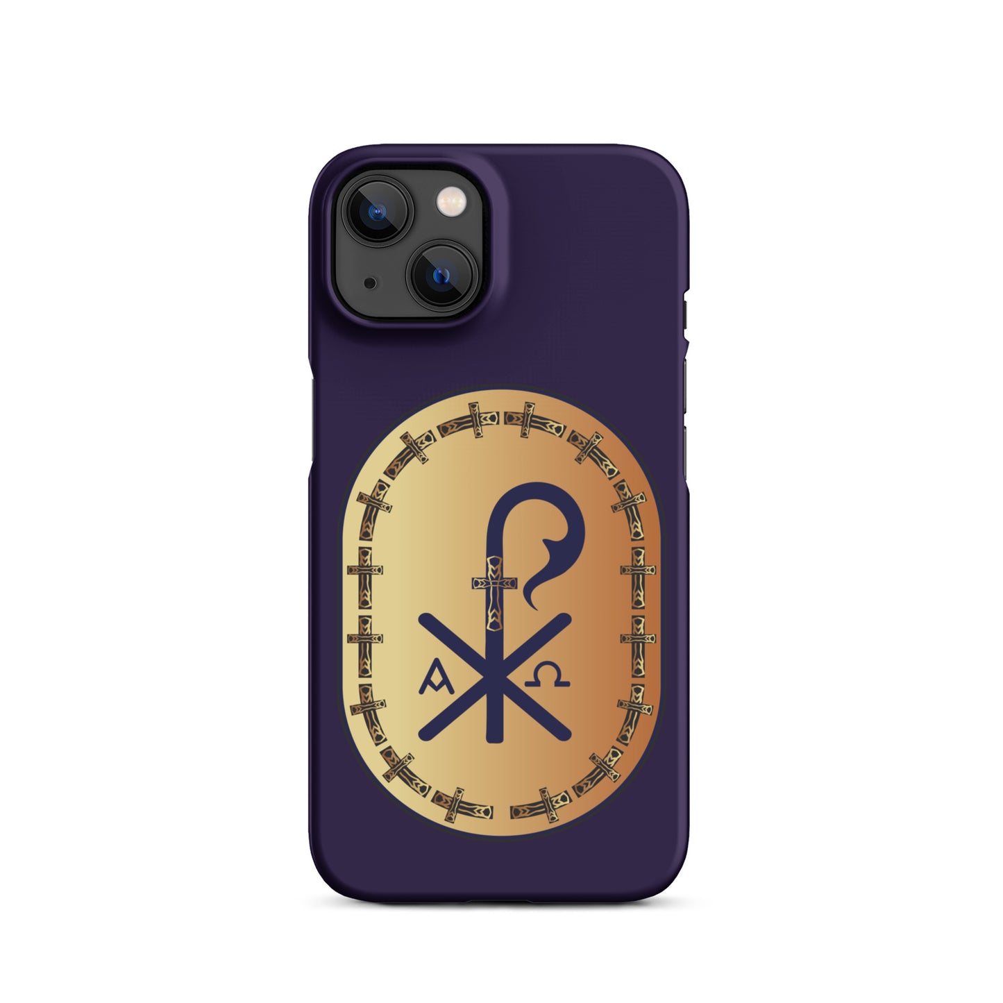 Snap case for iPhone® Kukloso CHI RO Christogram No 13 - Free Shipping