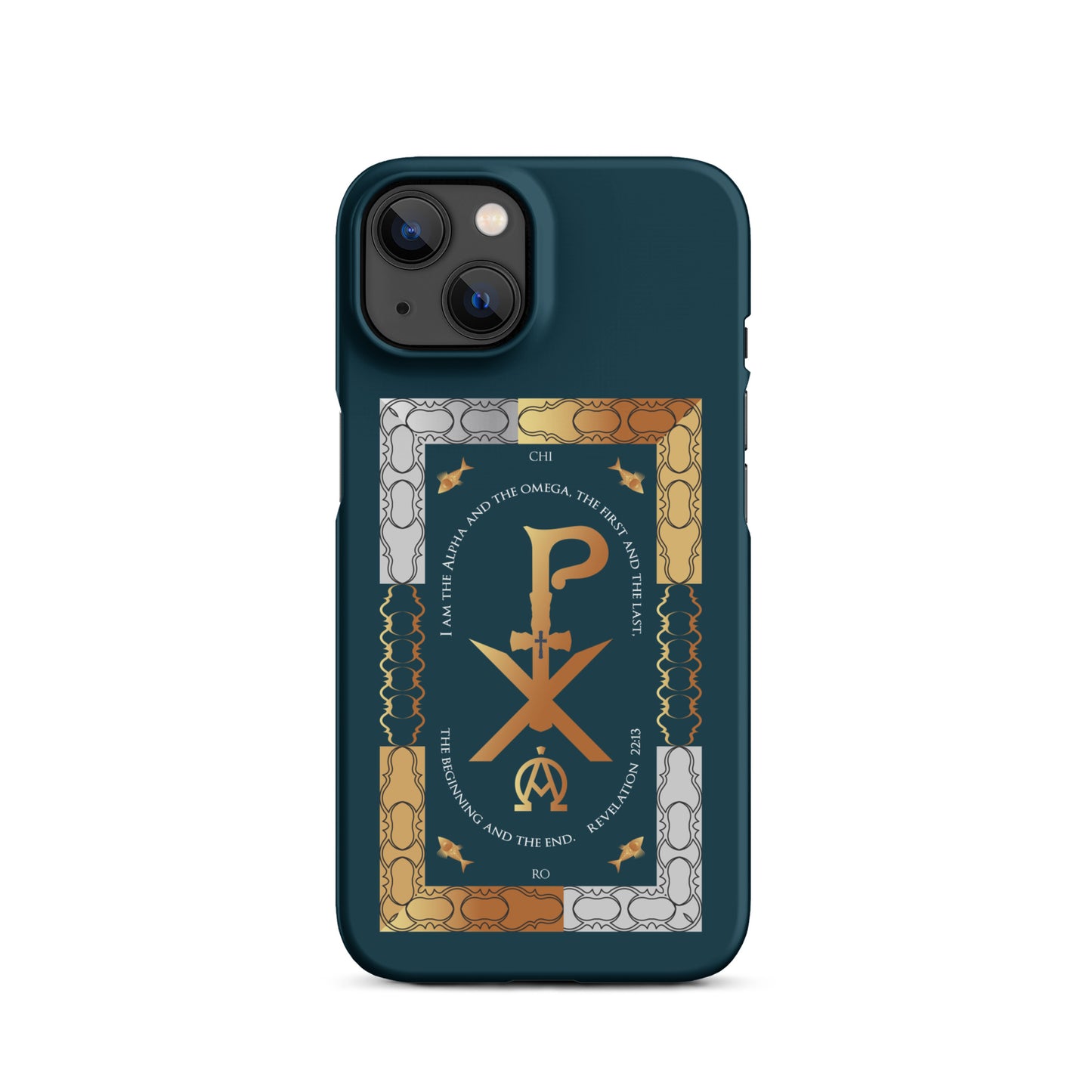 Snap case for iPhone® Kukloso CHI RO Christogram No 19 - Free Shipping