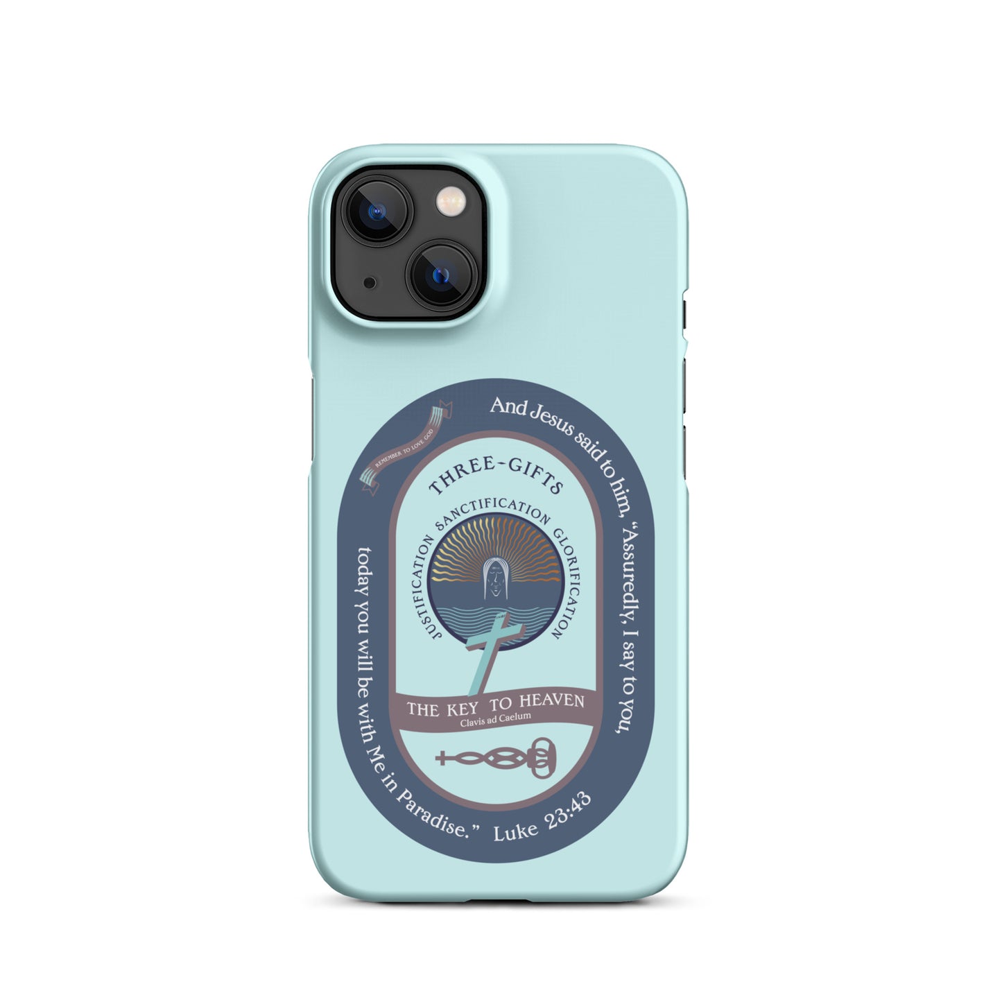 Snap case for iPhone® Kukloso Luke 23:43 - Free Shipping