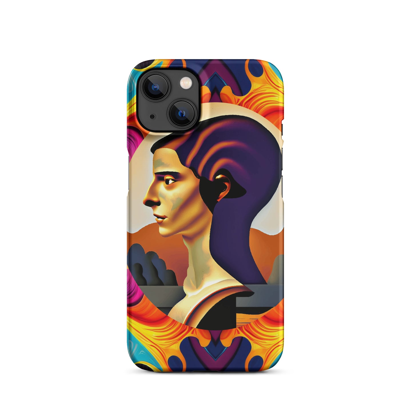 Snap case for iPhone® Kukloso Cubist Faces No 36 - Free Shipping