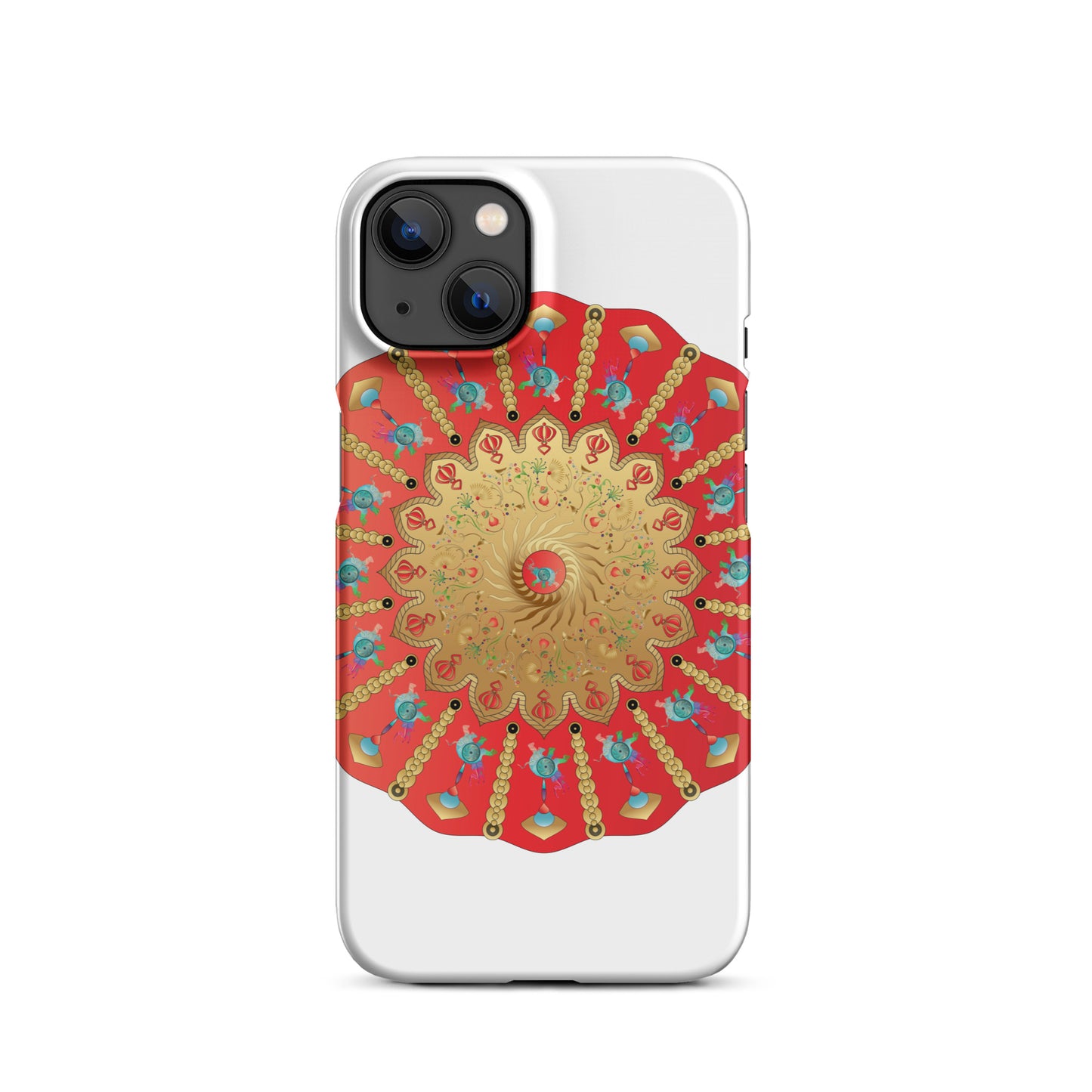 Snap case for iPhone® Kukloso Complexical Mandala No 3898 - Free Shipping