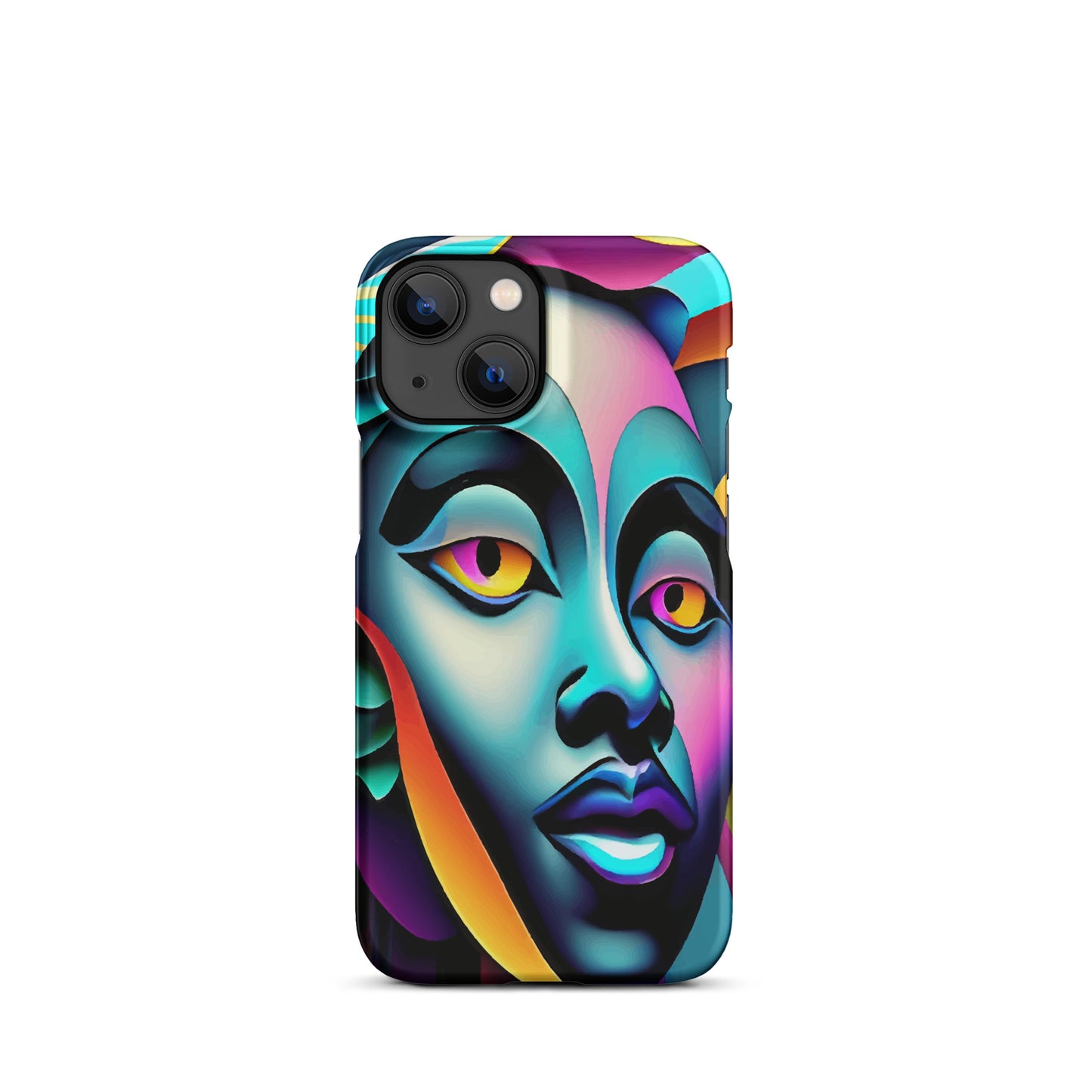 Snap case for iPhone®  Kukloso Cubist Faces No 2 - Free Shipping