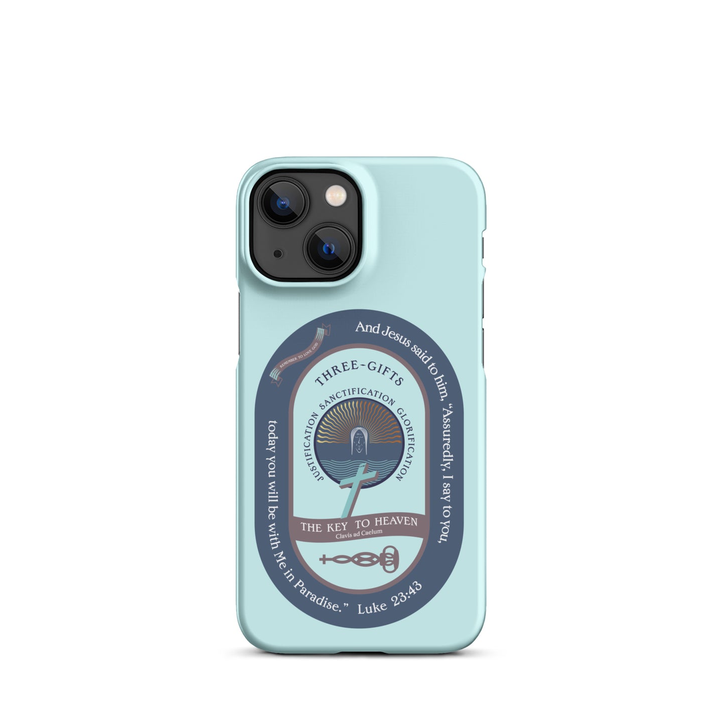 Snap case for iPhone® Kukloso Luke 23:43 - Free Shipping