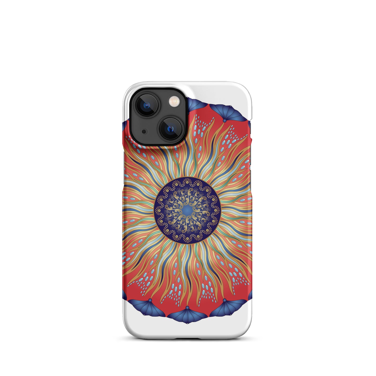 Snap case for iPhone® Kukloso Circularium Mandala No 2627 - Free Shipping