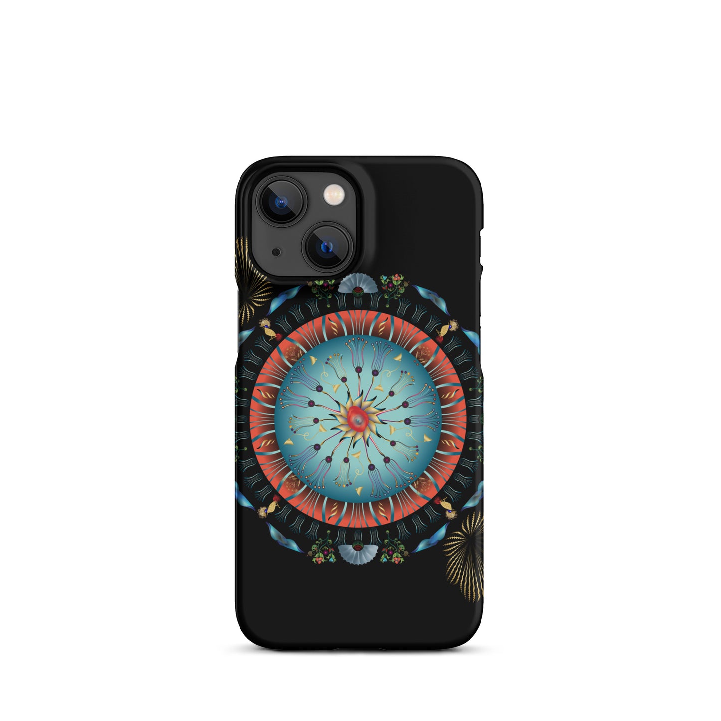 Snap case for iPhone® Kukloso OVC Mandala No 3136 - Free Shipping