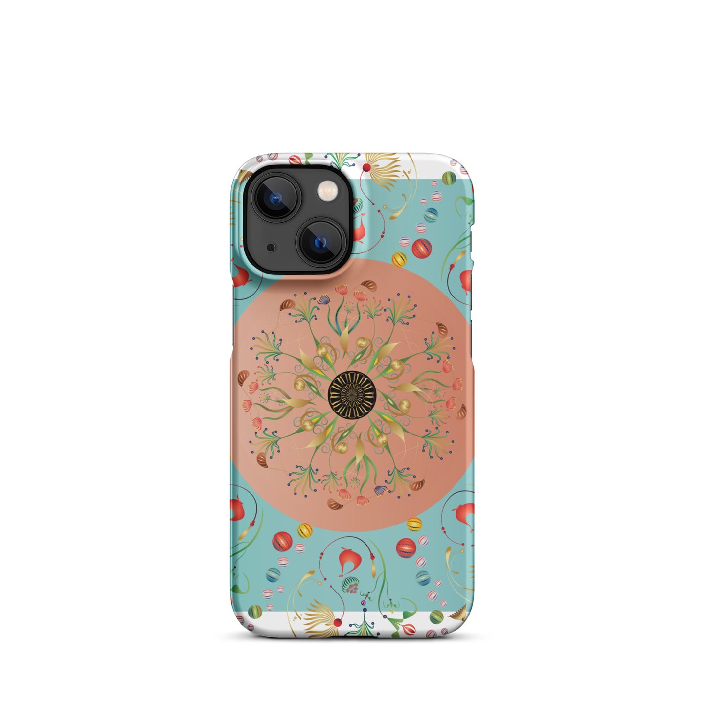 Snap case for iPhone® Kukloso Kuklos Mandala No 4390-A - Free Shipping